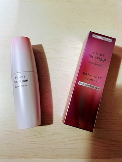 アスタリフト ザ セラム ブライトニングのクチコミ「刺激ダメージ*1を防ぎ、シミを元からつくらせない*2。
薬用シミ予防美容液です。
 
みずみず.....」（2枚目）