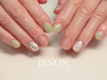 カラージェルM マット/Miss Mirage/ジェルネイルを使ったクチコミ(1枚目)