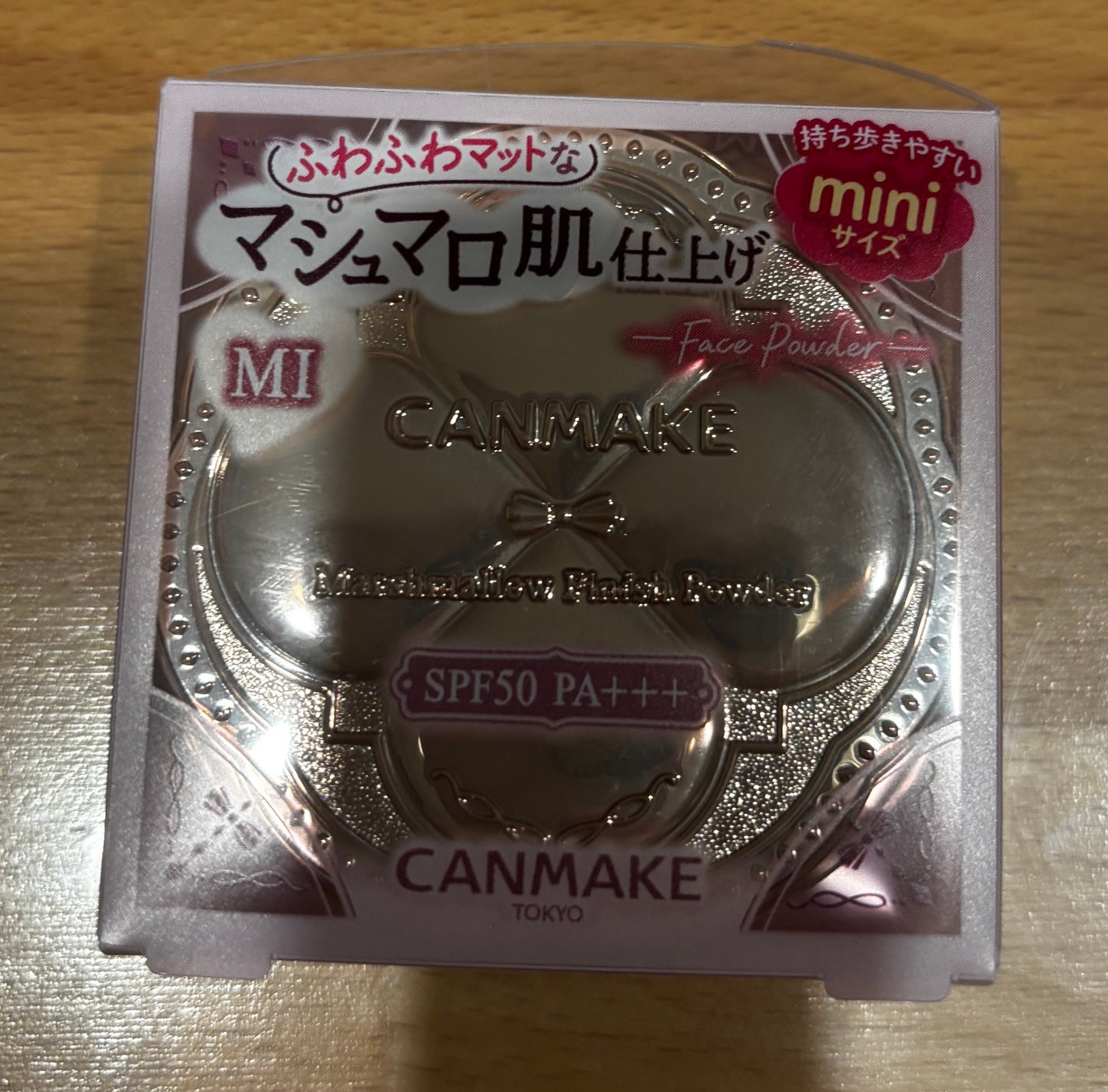 マシュマロフィニッシュパウダー mini/キャンメイク/フェイスパウダーを使ったクチコミ(1枚目)