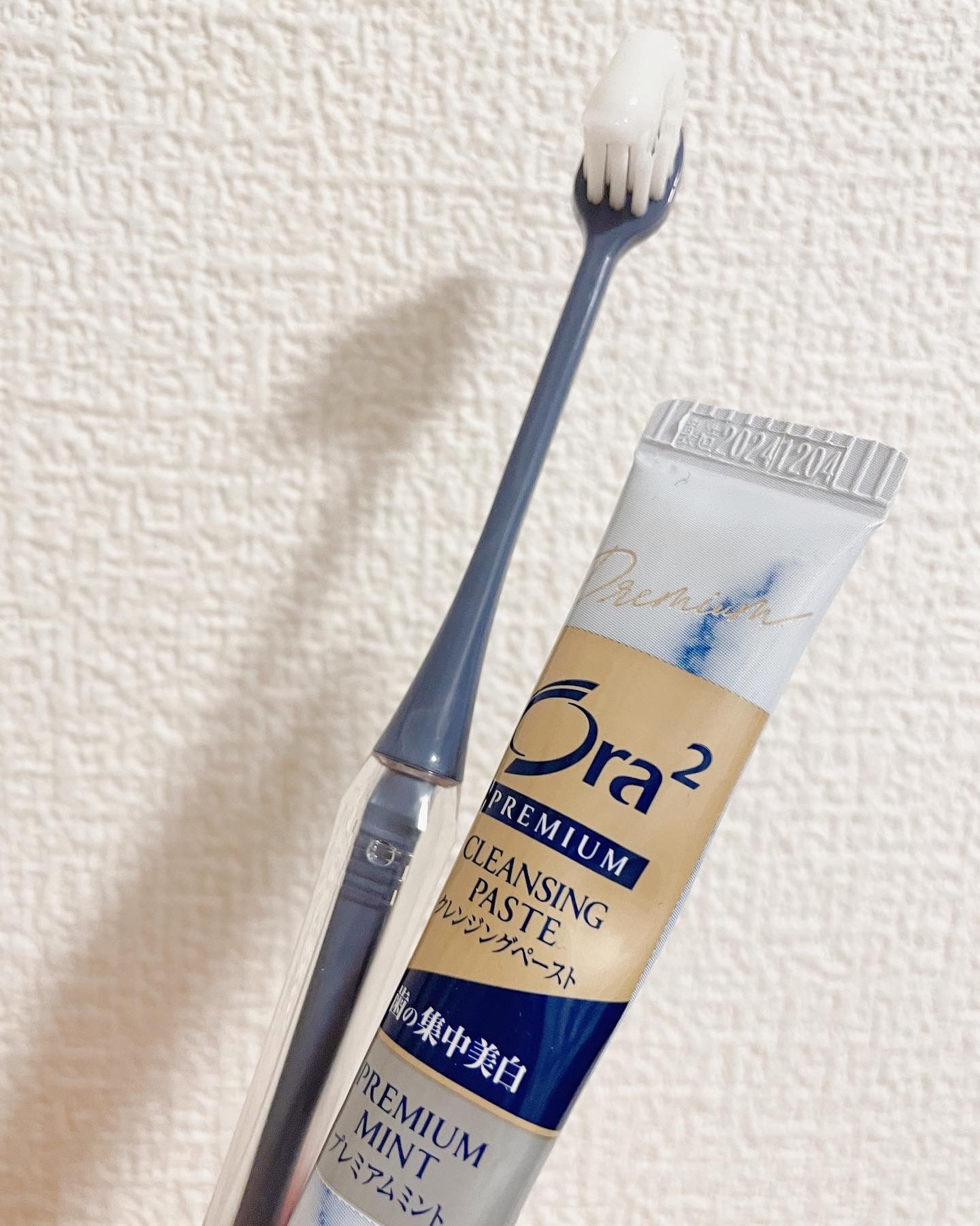 オーラツー プレミアム クレンジングペースト  プレミアムミント/オーラツー/歯磨き粉を使ったクチコミ（3枚目）