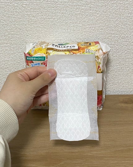 きれいスタイル プレシャスブーケの香り 72コ入/ロリエ/おりものシートを使ったクチコミ(4枚目)