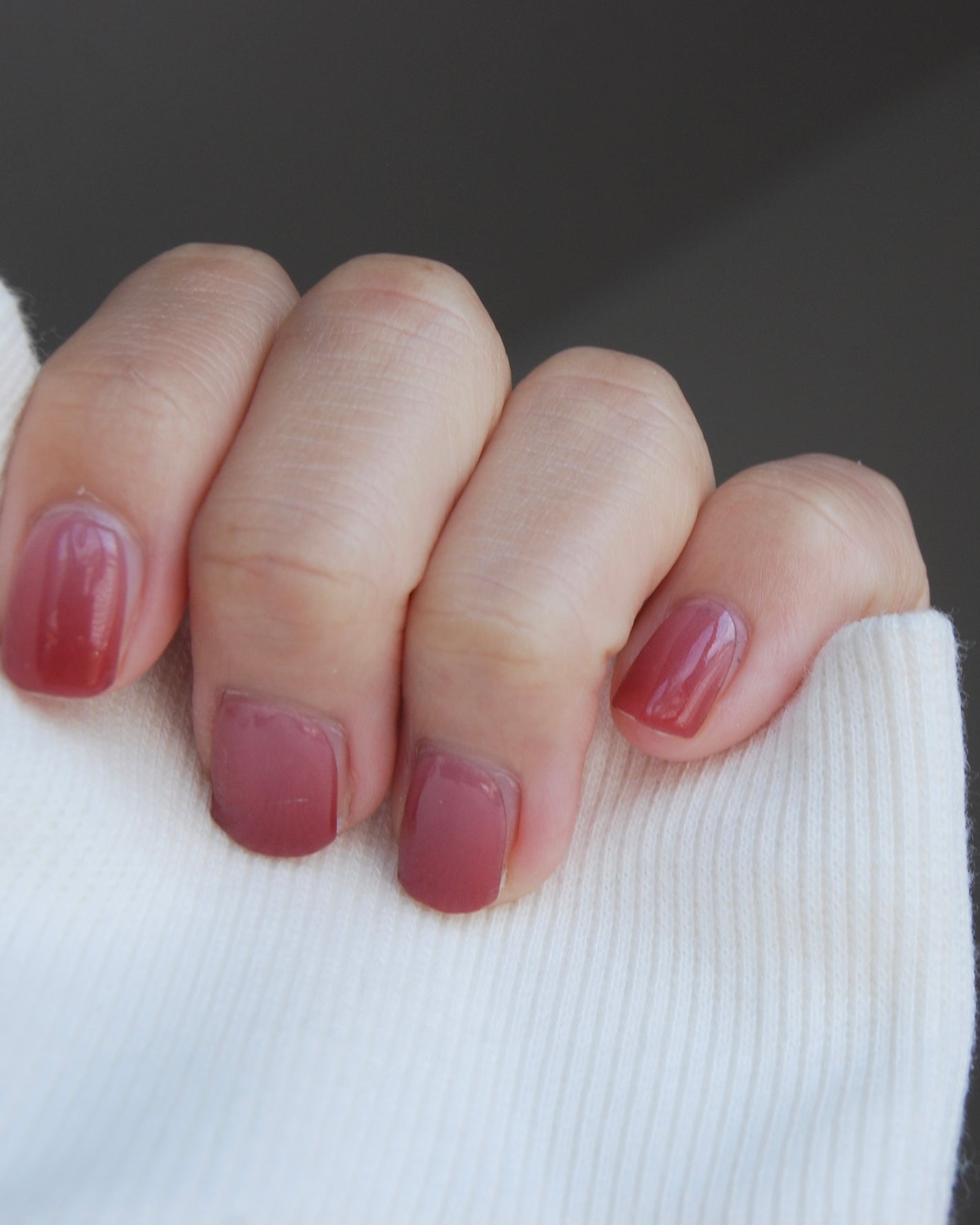 セミキュアジェルネイル(ハンド)/ohora/ネイルシールを使ったクチコミ(4枚目)