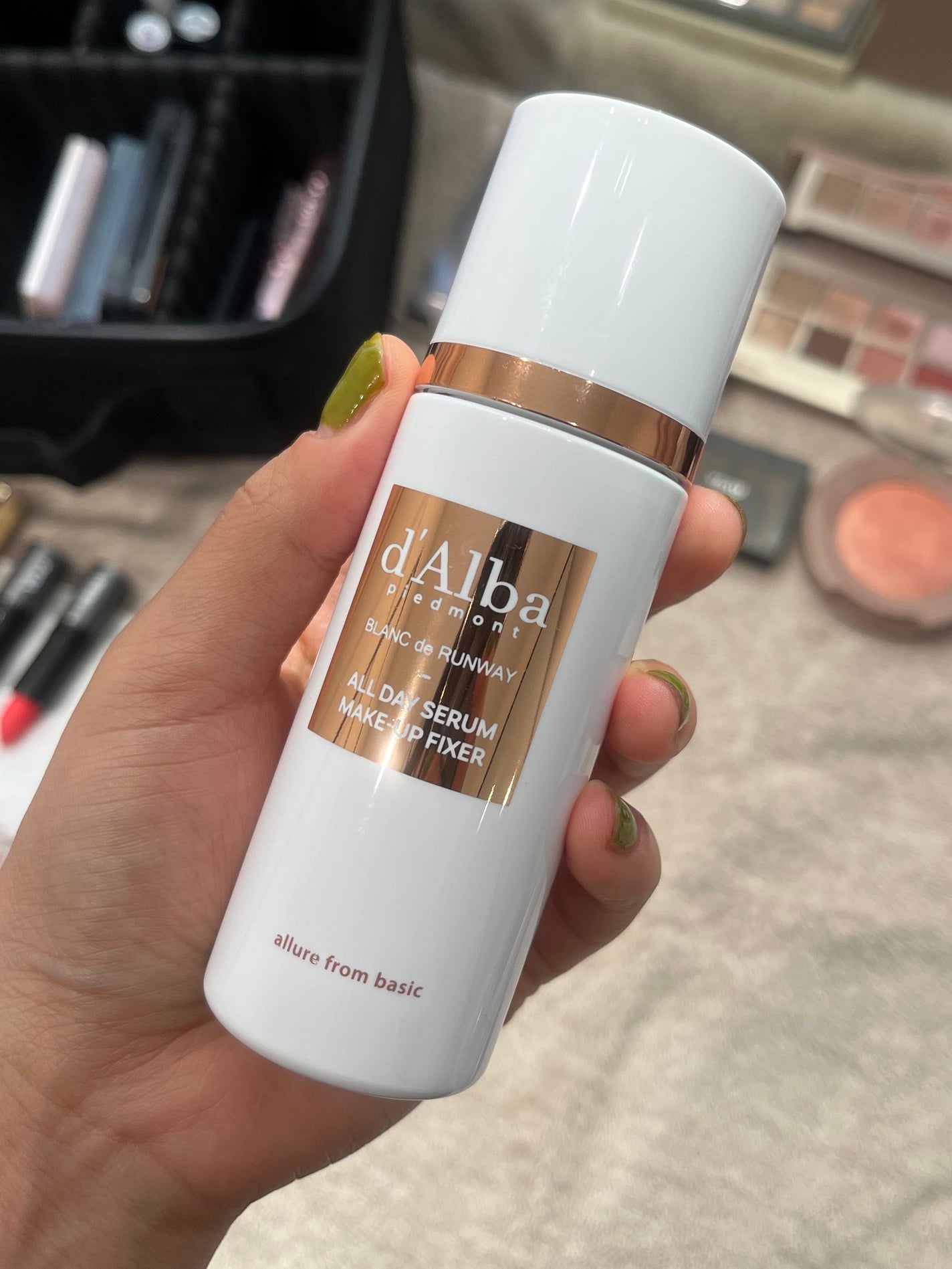 オールデイセラムメイクアップフィクサー/ダルバ/フィックスミストを使ったクチコミ(1枚目)