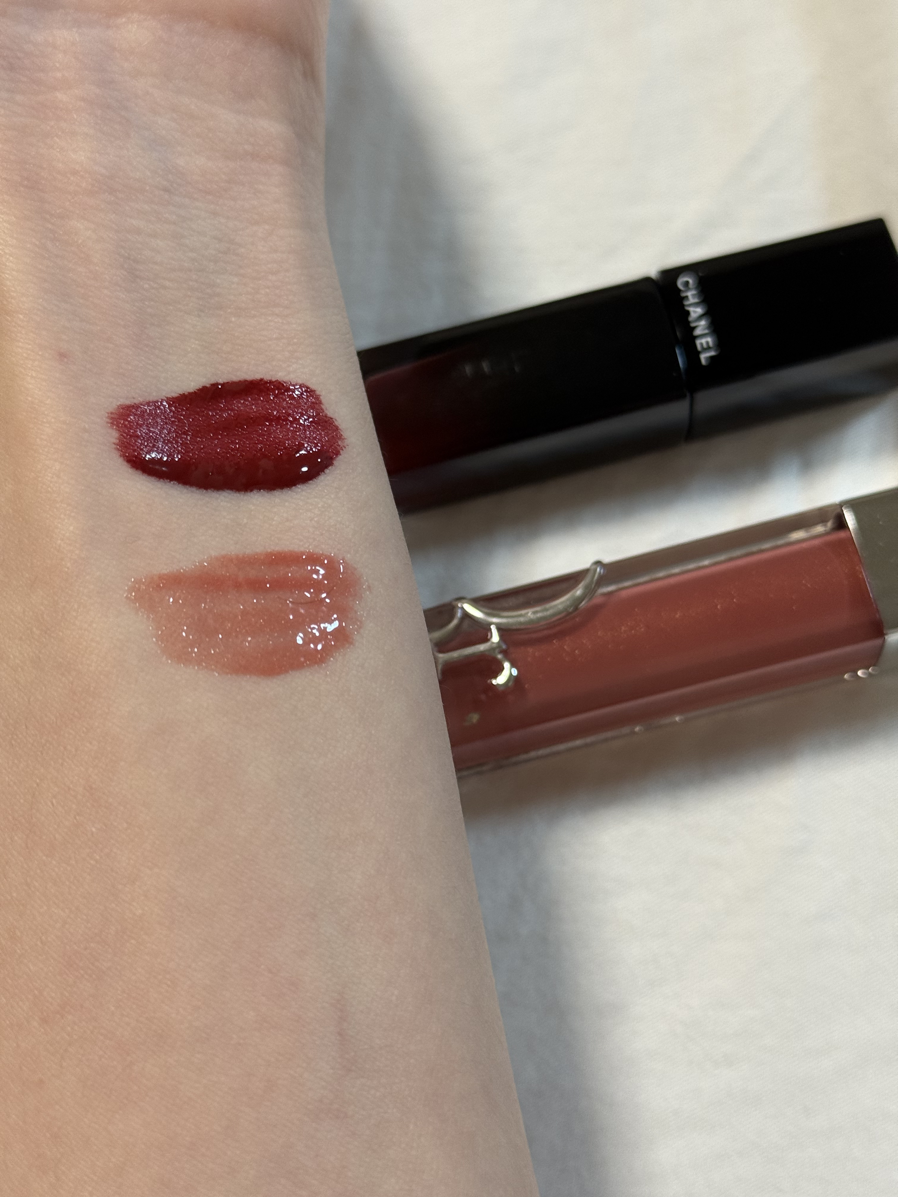 ルージュ アリュール ラック 87 ルージュ イレギュリエ/CHANEL/口紅を使ったクチコミ（2枚目）