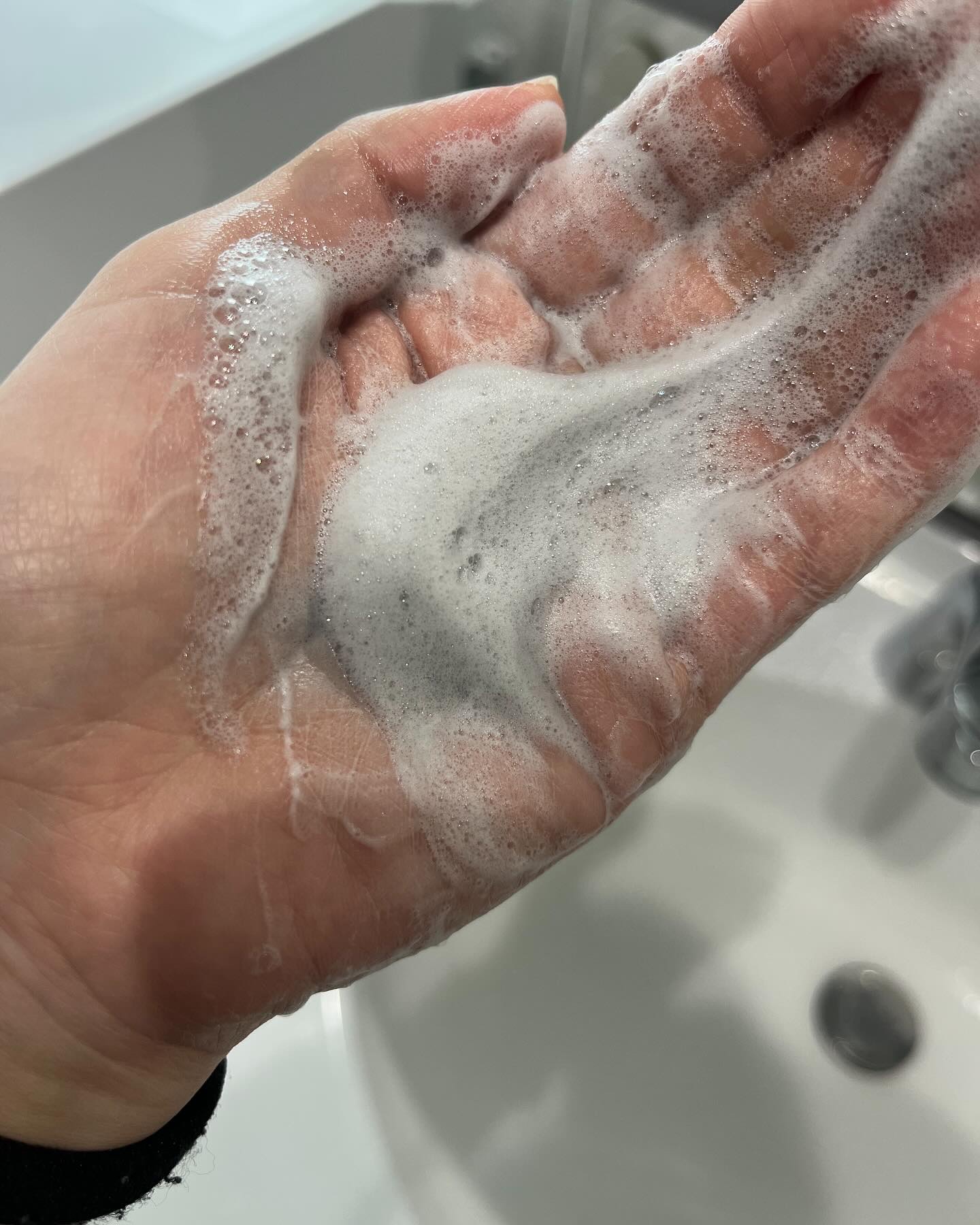 菊炭＆酒粕配合 洗顔フォーム/NAIA/洗顔フォームを使ったクチコミ（3枚目）