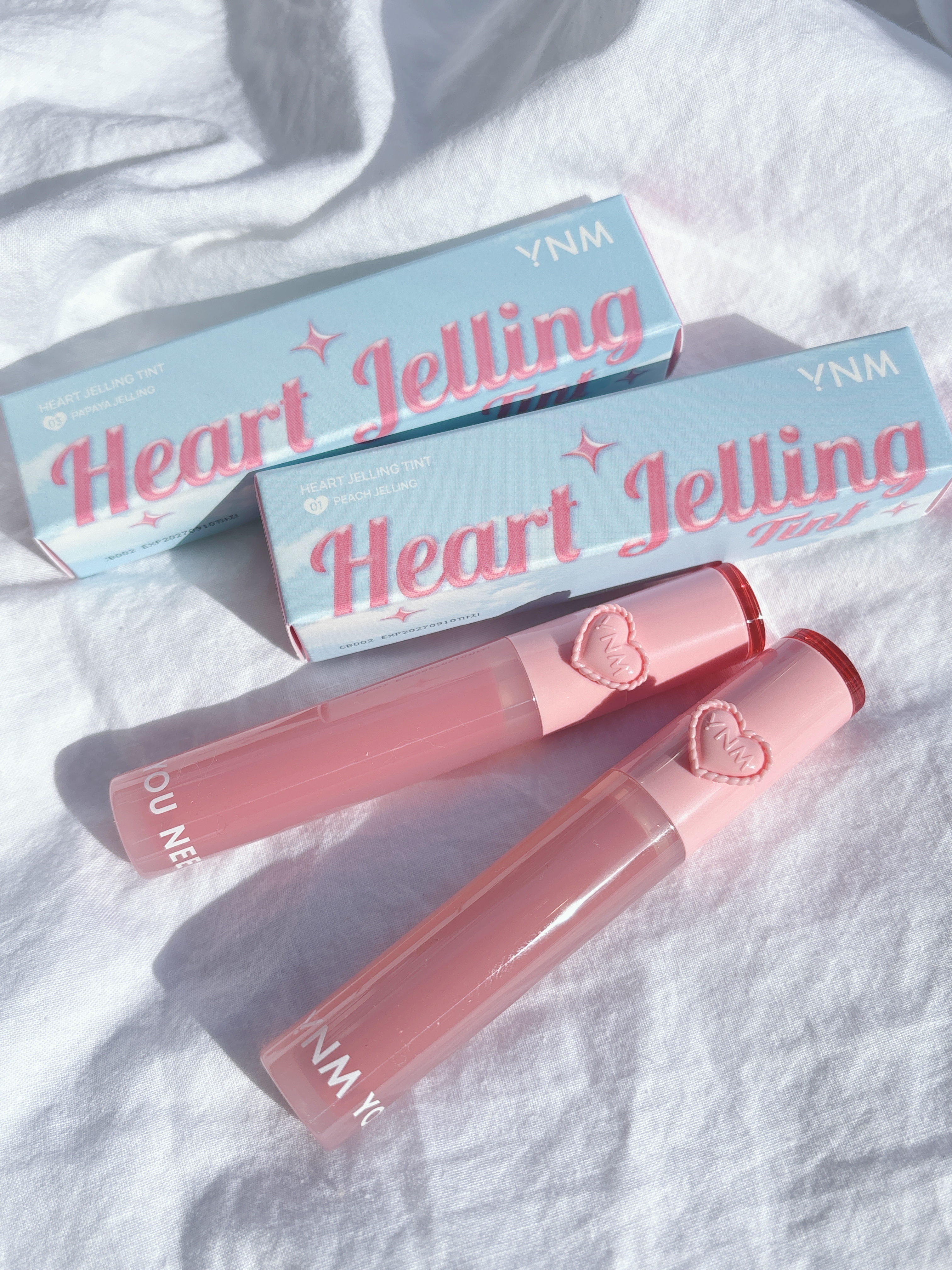 ハートゼリングティント/YNM/リップティントを使ったクチコミ（2枚目）