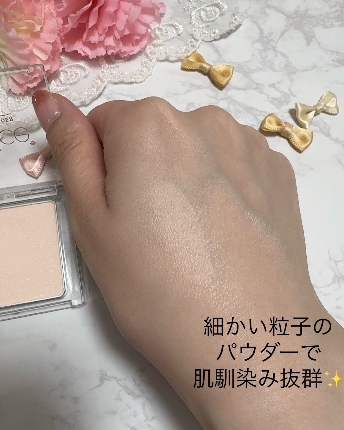 スポットメンテパウダー/muice/プレストパウダーを使ったクチコミ(3枚目)