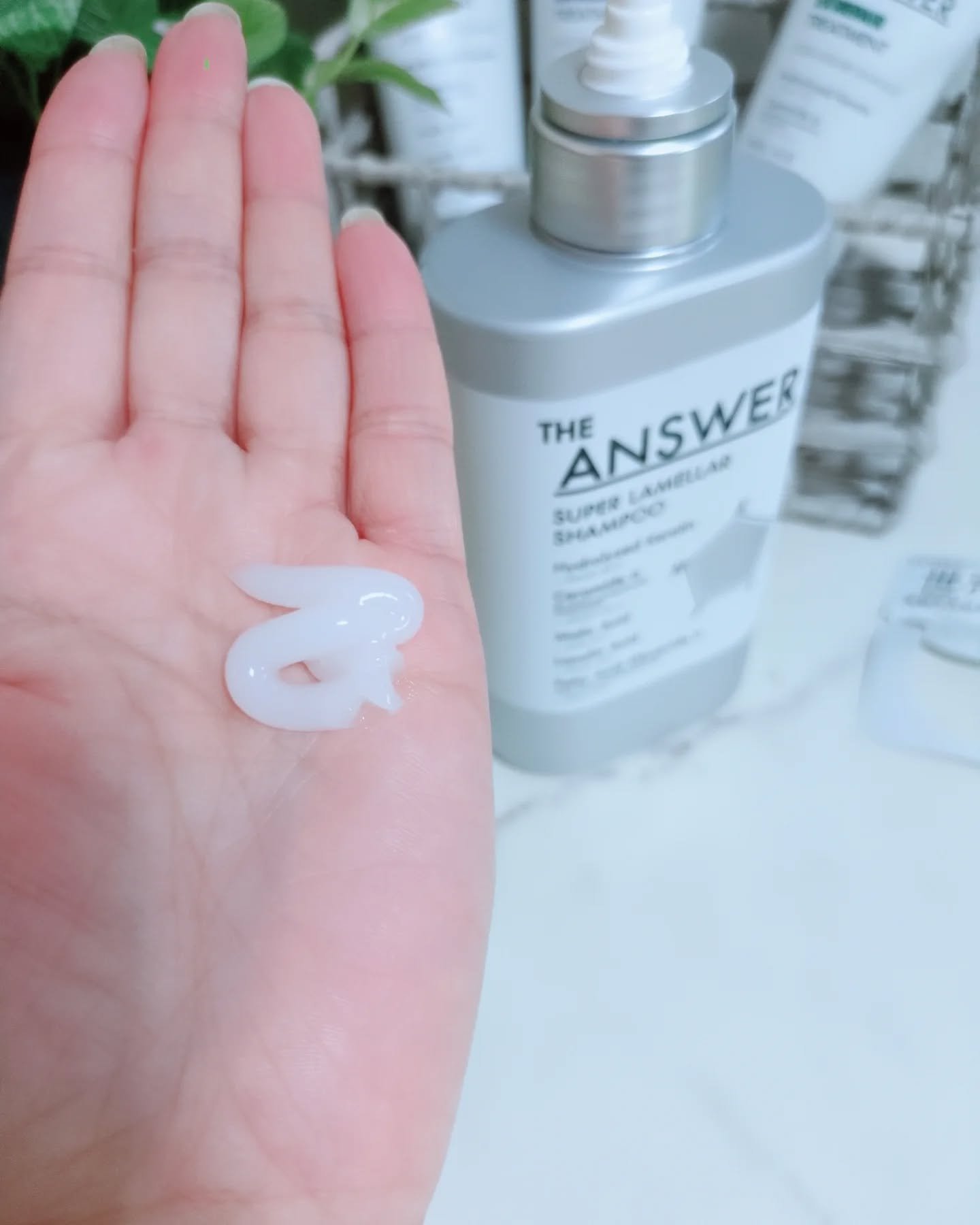 THE ANSWER EXグロストリートメント FOR HEAD DAMAGE/THE ANSWER/洗い流すヘアトリートメントを使ったクチコミ（3枚目）
