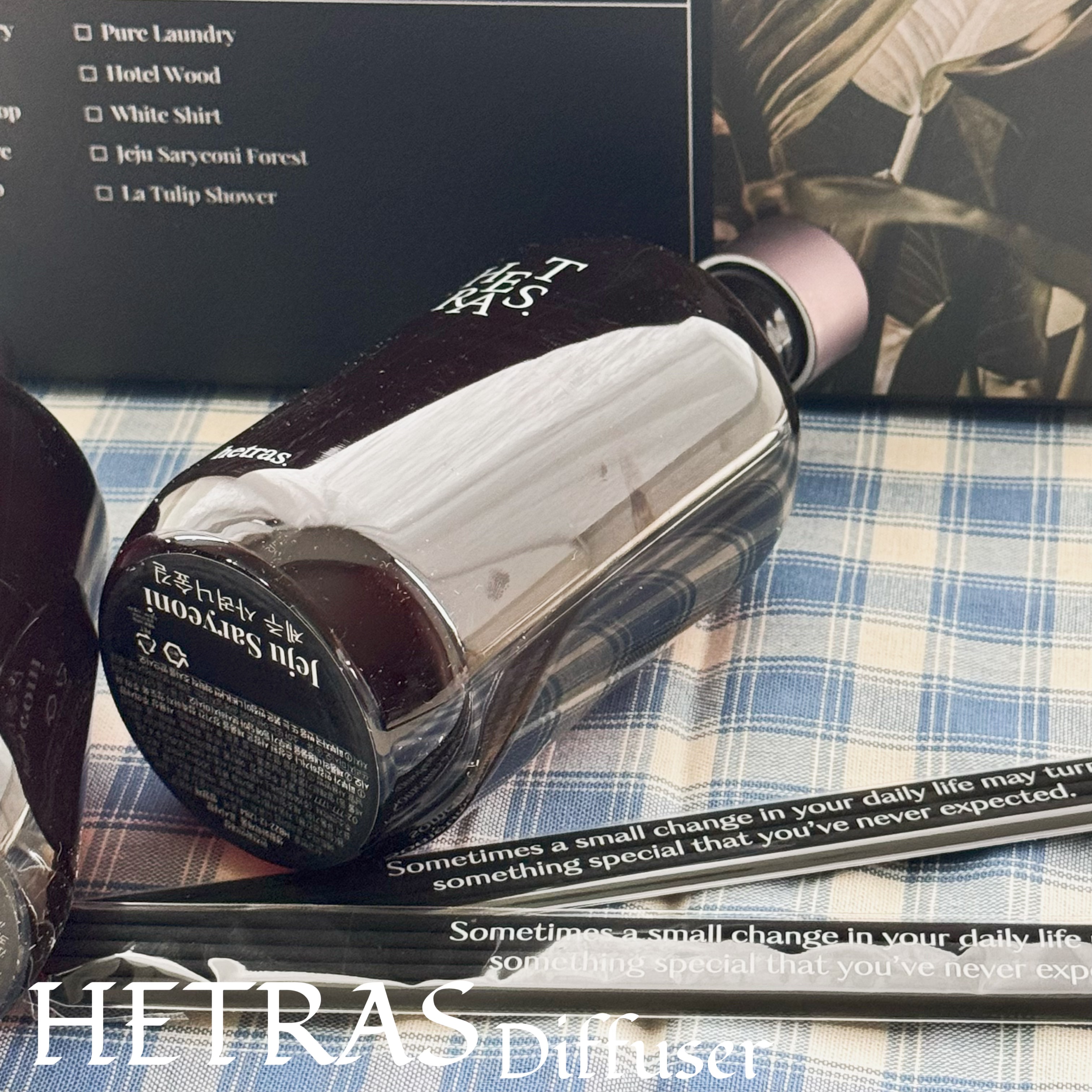 プレミアムディフューザー/hetras/ルームフレグランスを使ったクチコミ（3枚目）