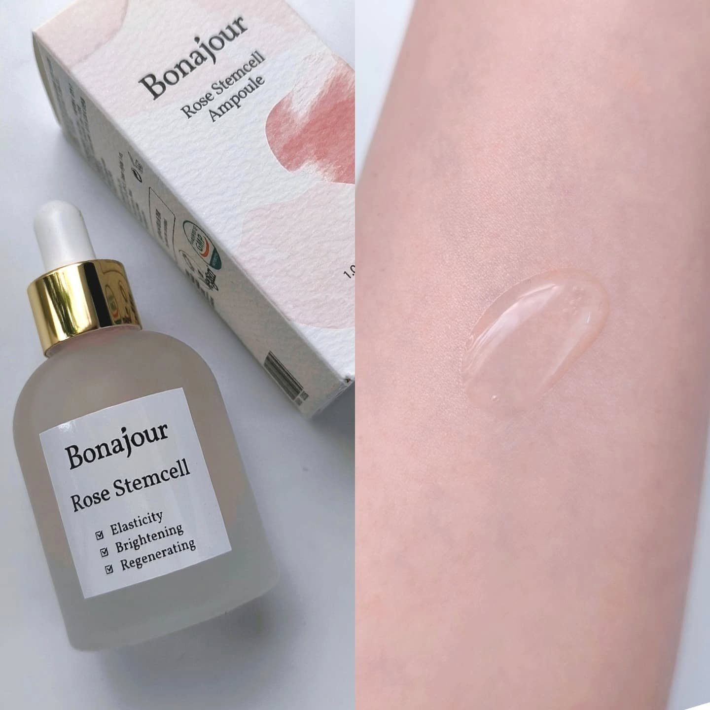 ローズステムセルセラム/Bonajour/美容液を使ったクチコミ（2枚目）