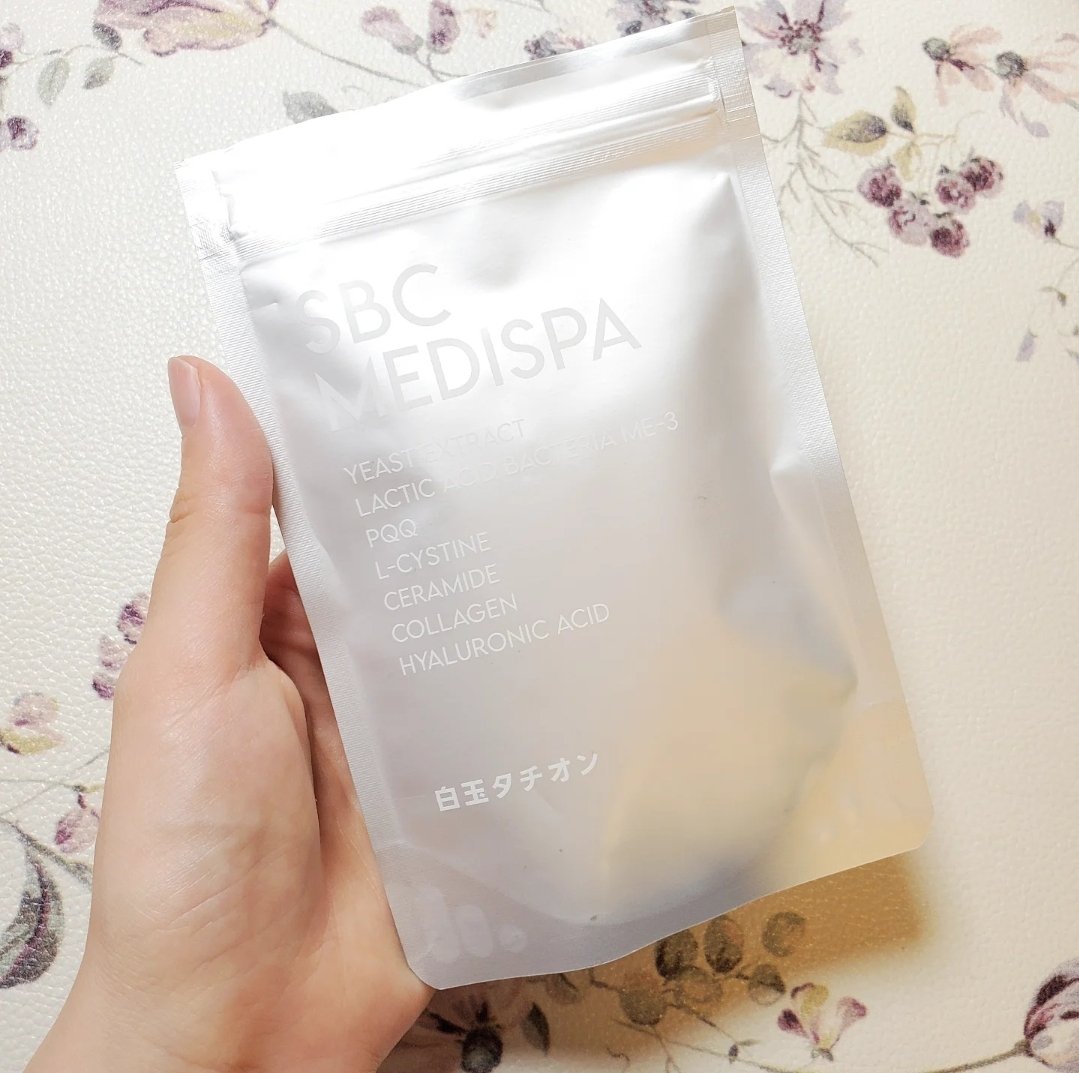 SBC MEDISPA 白玉タチオン/SBC MEDISPA/美容サプリメントを使ったクチコミ（3枚目）