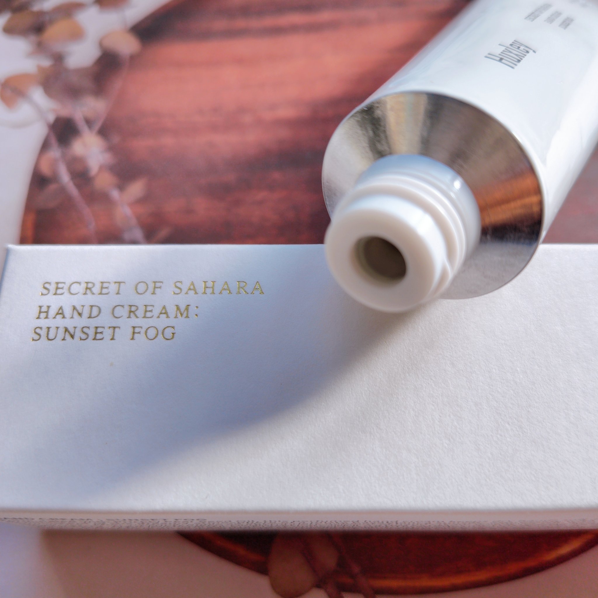 ハンドクリーム サンセットフォグ/Huxley/ハンドクリームを使ったクチコミ（2枚目）