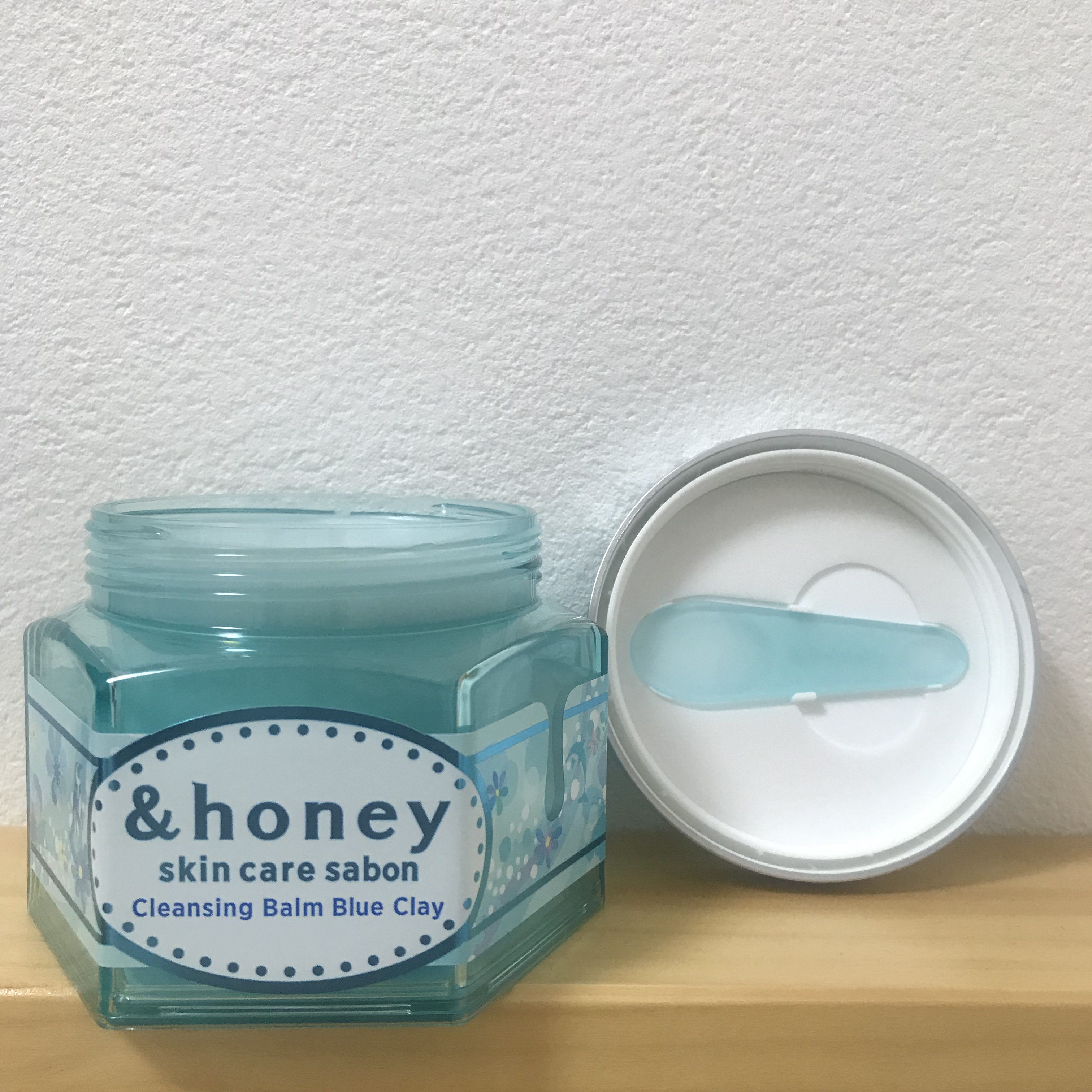 アンドハニー サボン クレンジングバーム ブルークレイ 120g(数量限定)/&honey/クレンジングバームを使ったクチコミ（2枚目）