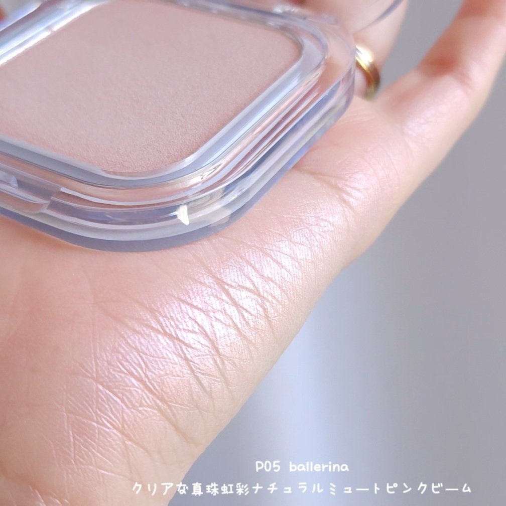 フェイスフィルボリューマーハイライター/mude/パウダーハイライトを使ったクチコミ(7枚目)