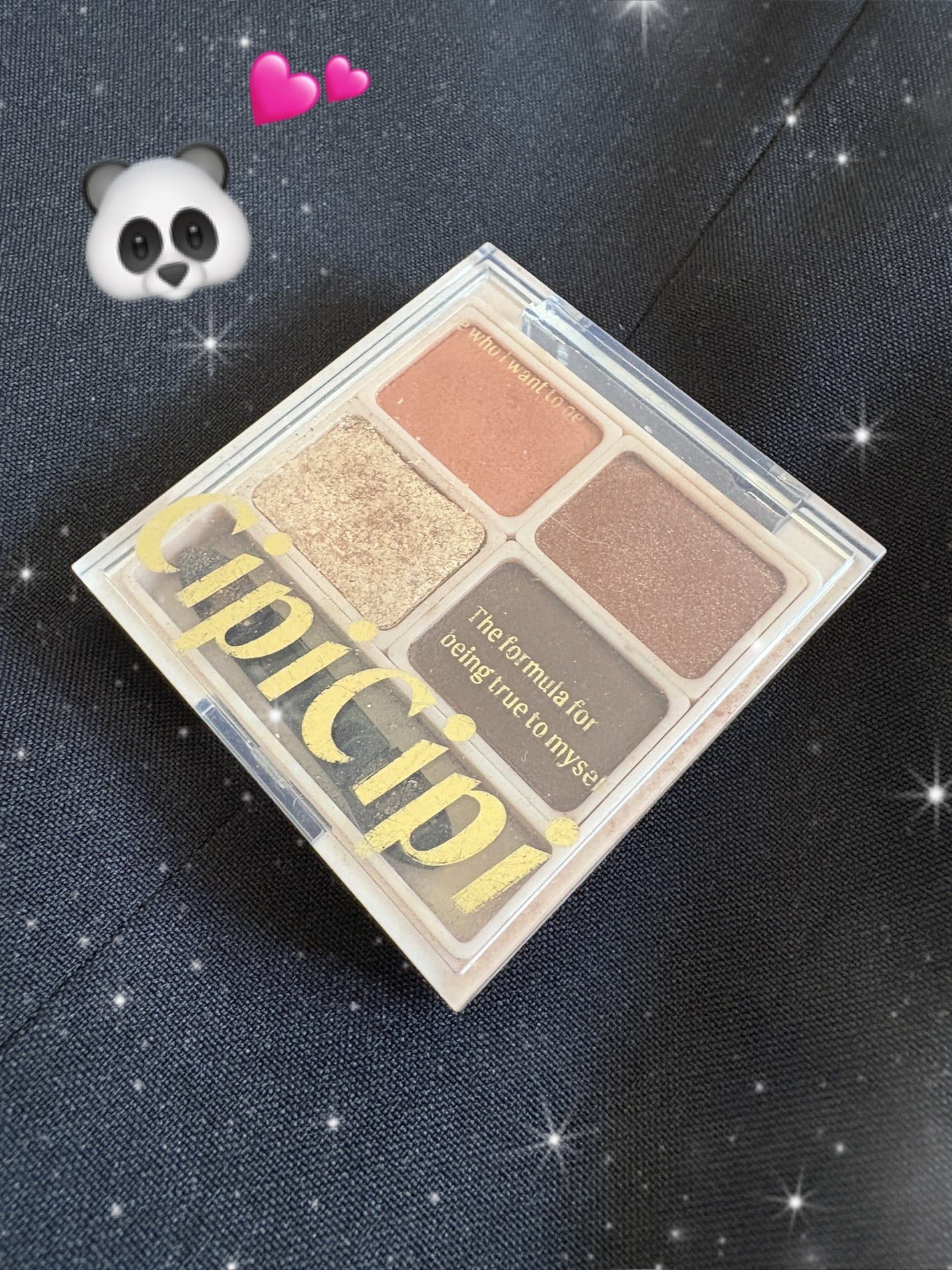 ドレッシーシャドウ/CipiCipi/アイシャドウパレットを使ったクチコミ(1枚目)