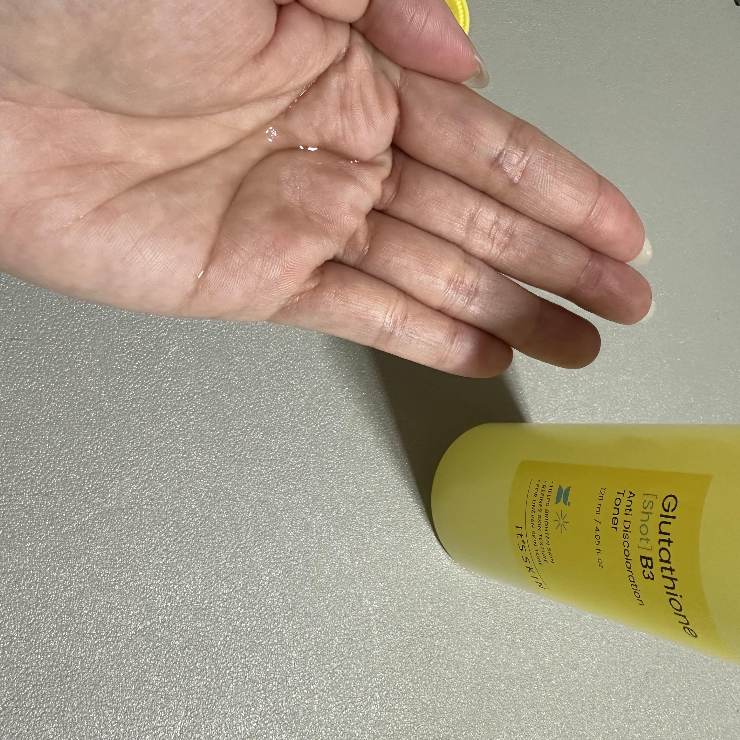 グルタチオンショットB3クリアトーントナー/It's skin/化粧水を使ったクチコミ（2枚目）