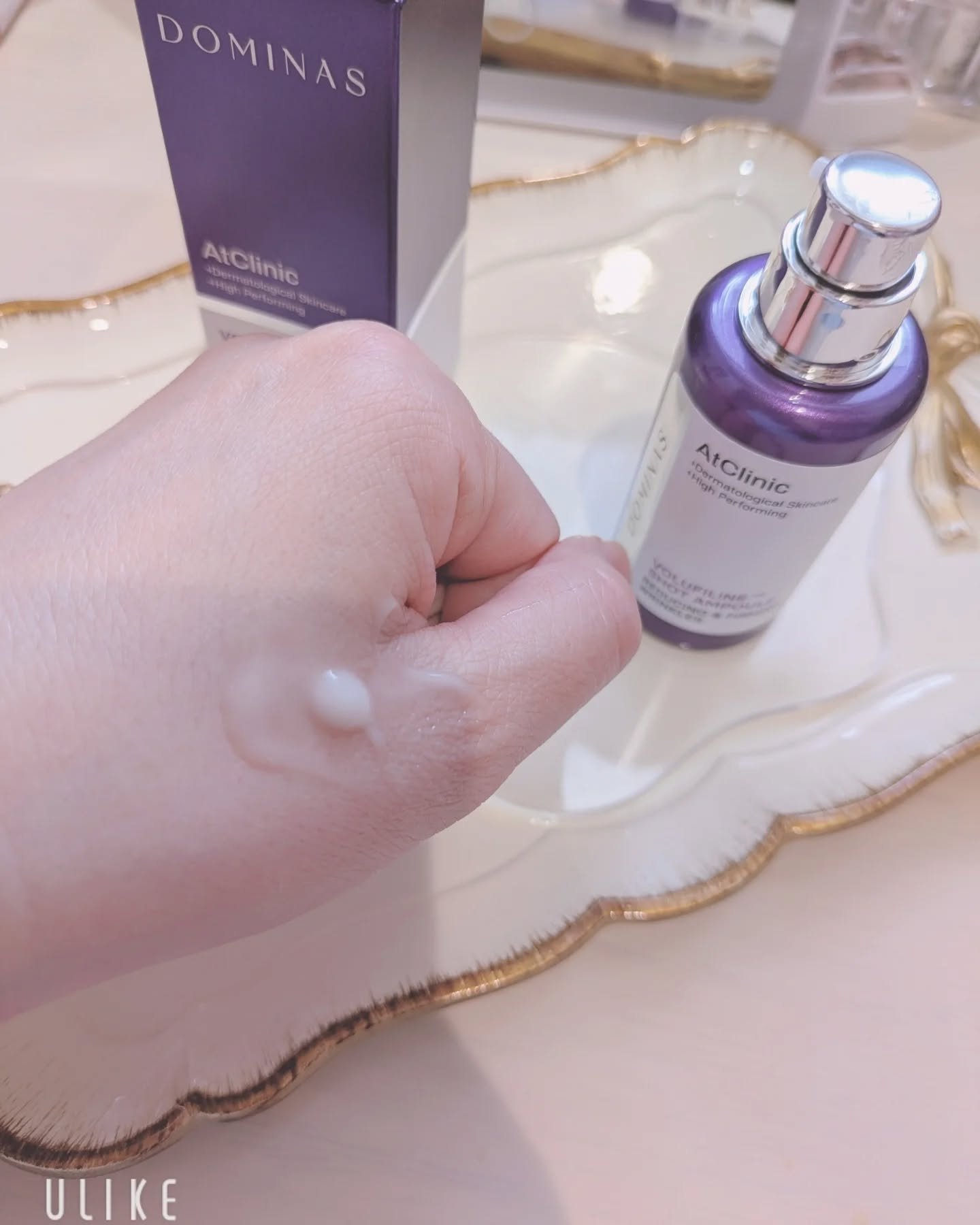 アットクリニックリンクルショットアンプル/DOMINAS/美容液を使ったクチコミ（2枚目）