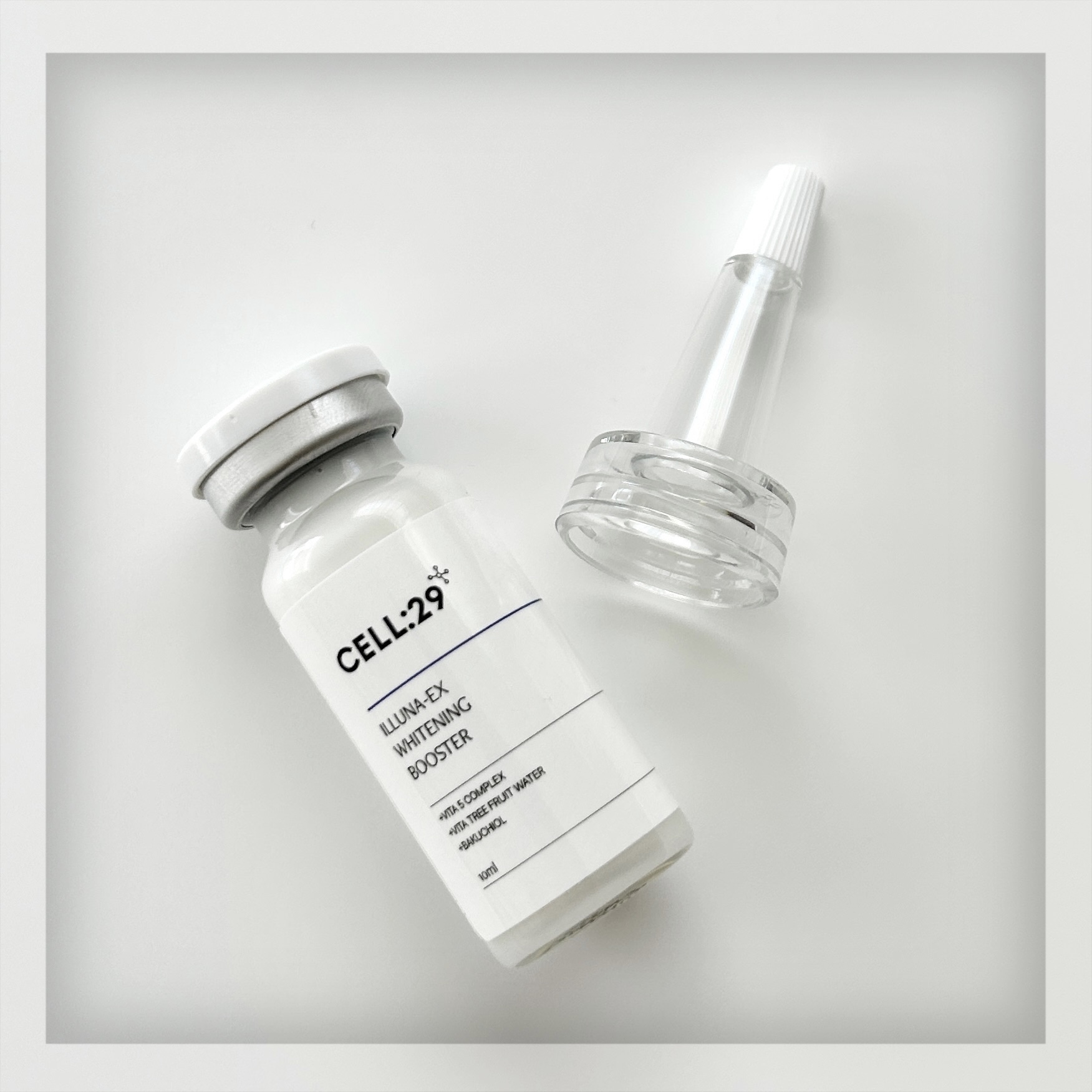 イルーナEXホワイトニングブースター/CELL29/美容液を使ったクチコミ（3枚目）