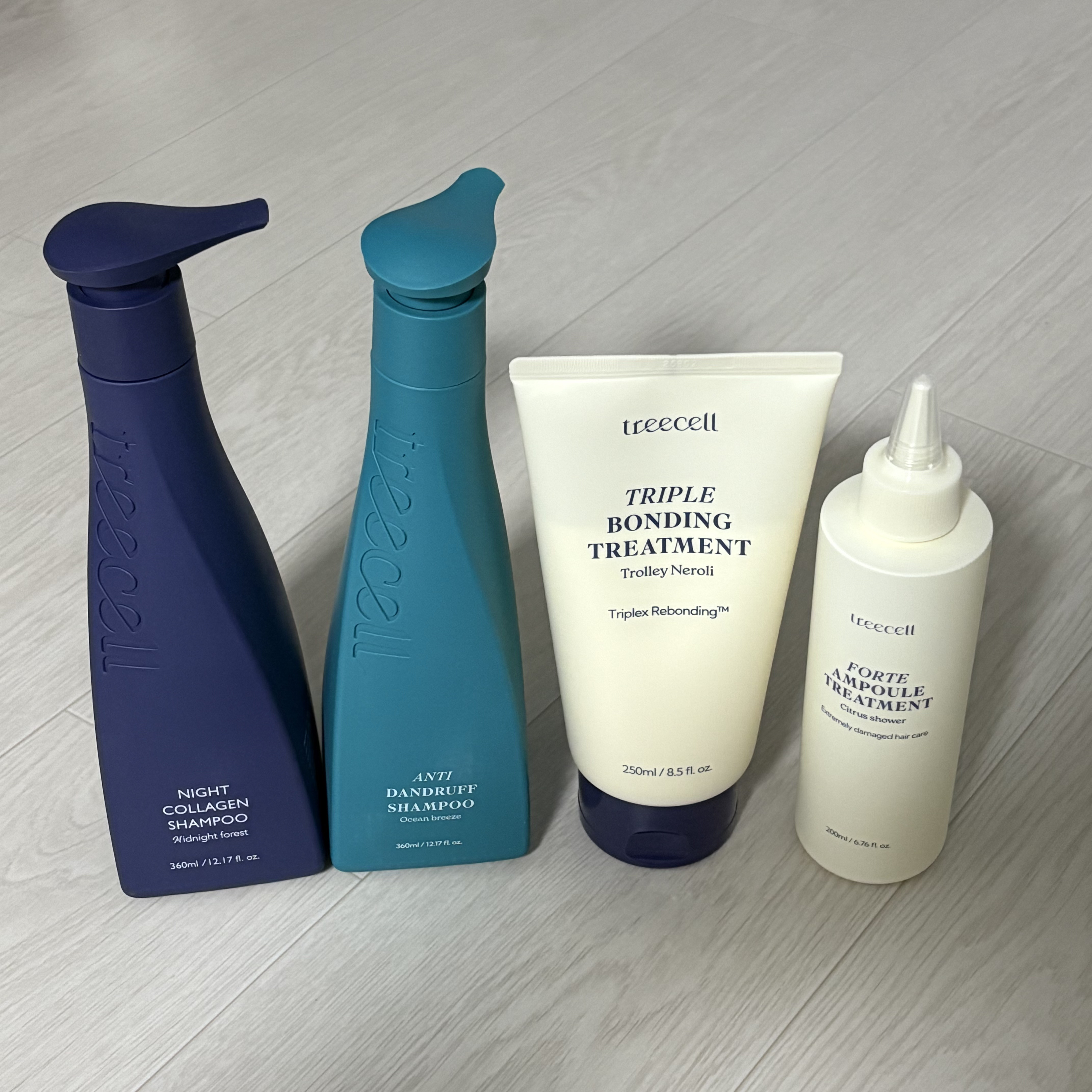 ナイトコラーゲンシャンプーミッドナイトフォレスト/treecell/市販シャンプーを使ったクチコミ（1枚目）