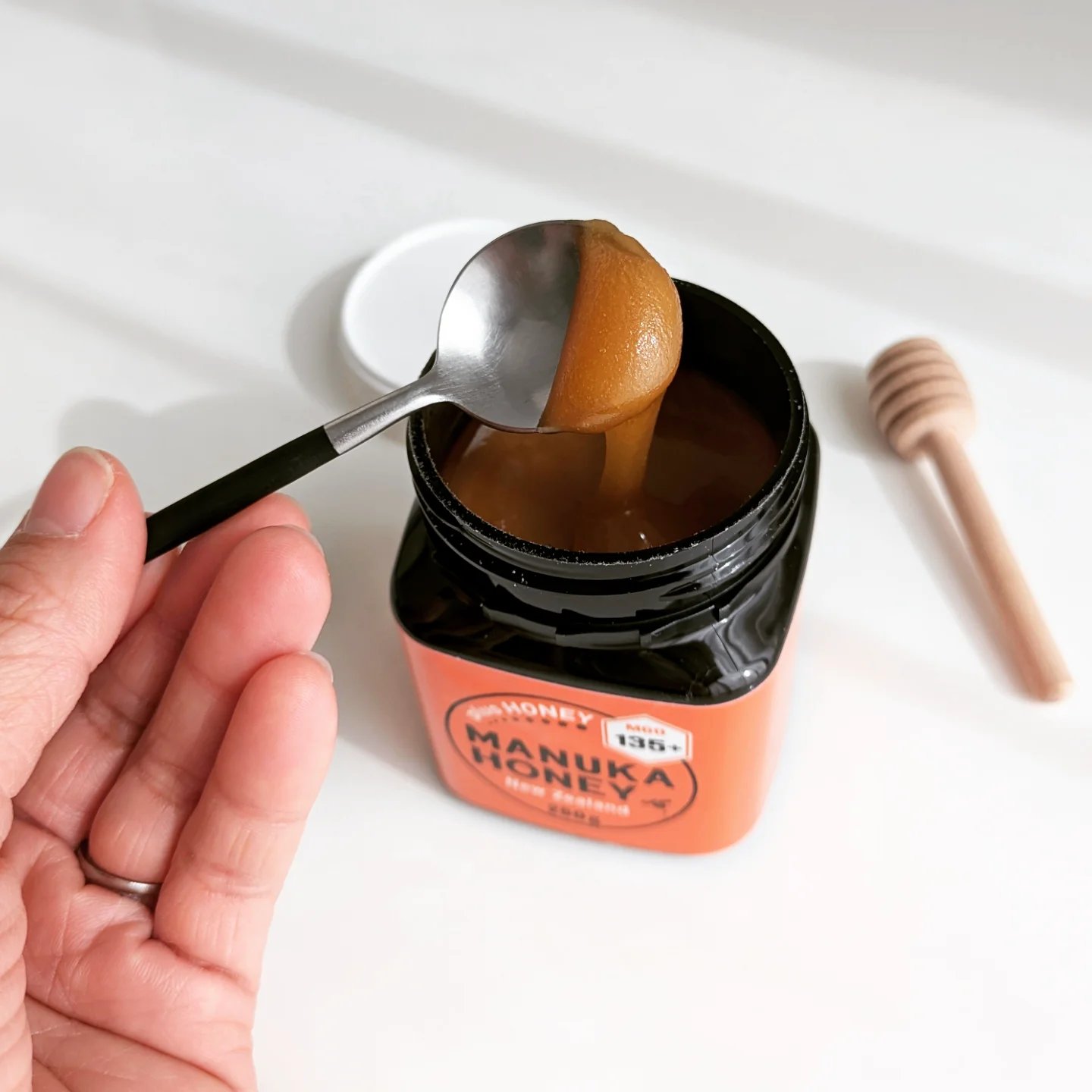 マヌカハニー MGO135+/plusHONEY/食品を使ったクチコミ（2枚目）