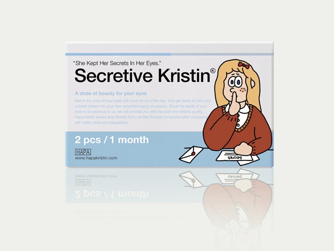 Secretive Kristen/Hapa kristin/カラーコンタクトレンズを使ったクチコミ（3枚目）