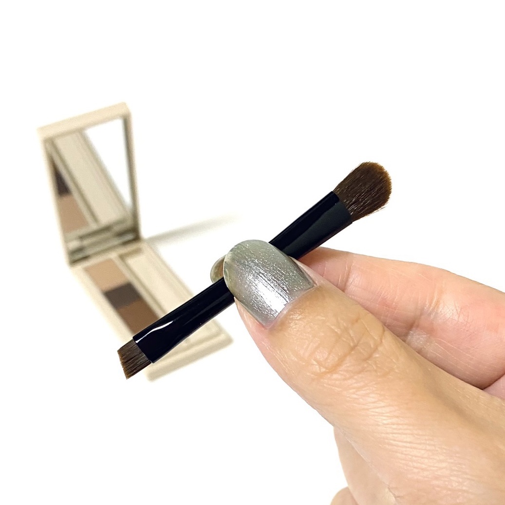 フラッフデザイン アイブロウパウダー/Visée/パウダーアイブロウを使ったクチコミ（3枚目）