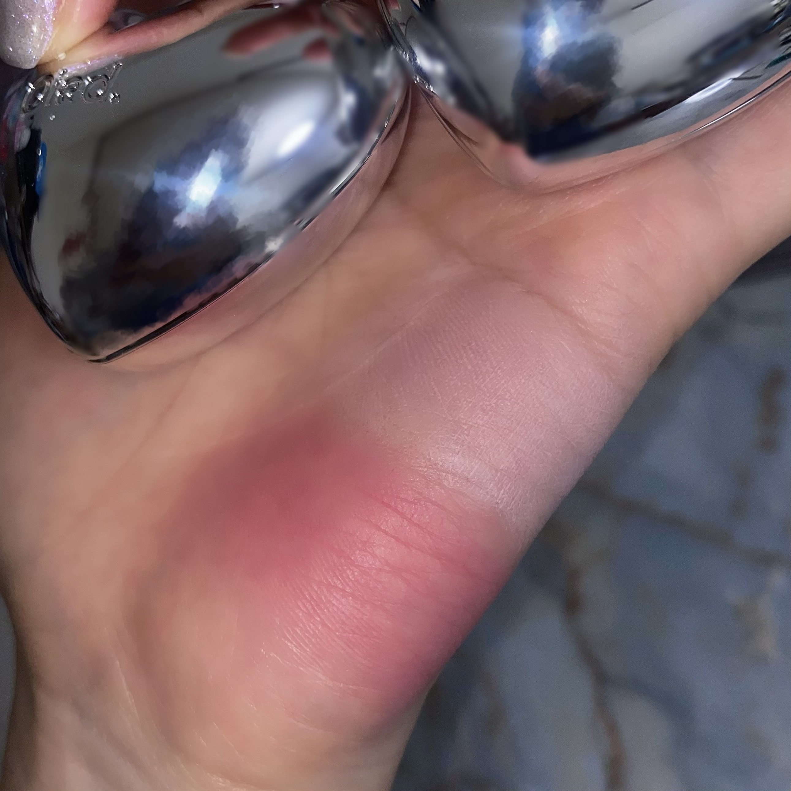 シルバーパース ムースクリーム リップ＆チーク/oiad/ジェル・クリームチークを使ったクチコミ（3枚目）