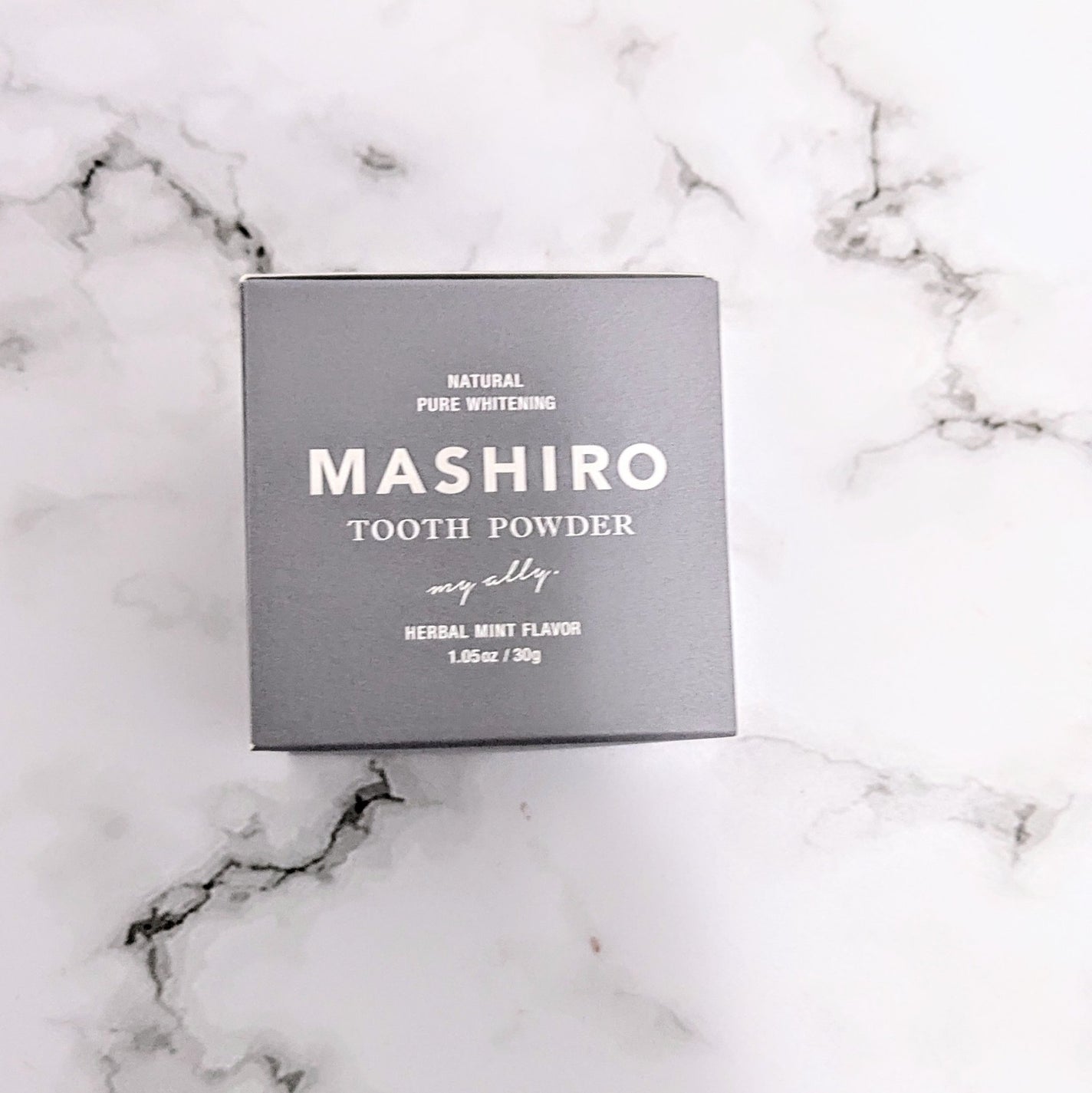 MASHIRO 薬用ホワイトニングパウダー ハーブミント/MASHIRO/歯磨き粉を使ったクチコミ(2枚目)