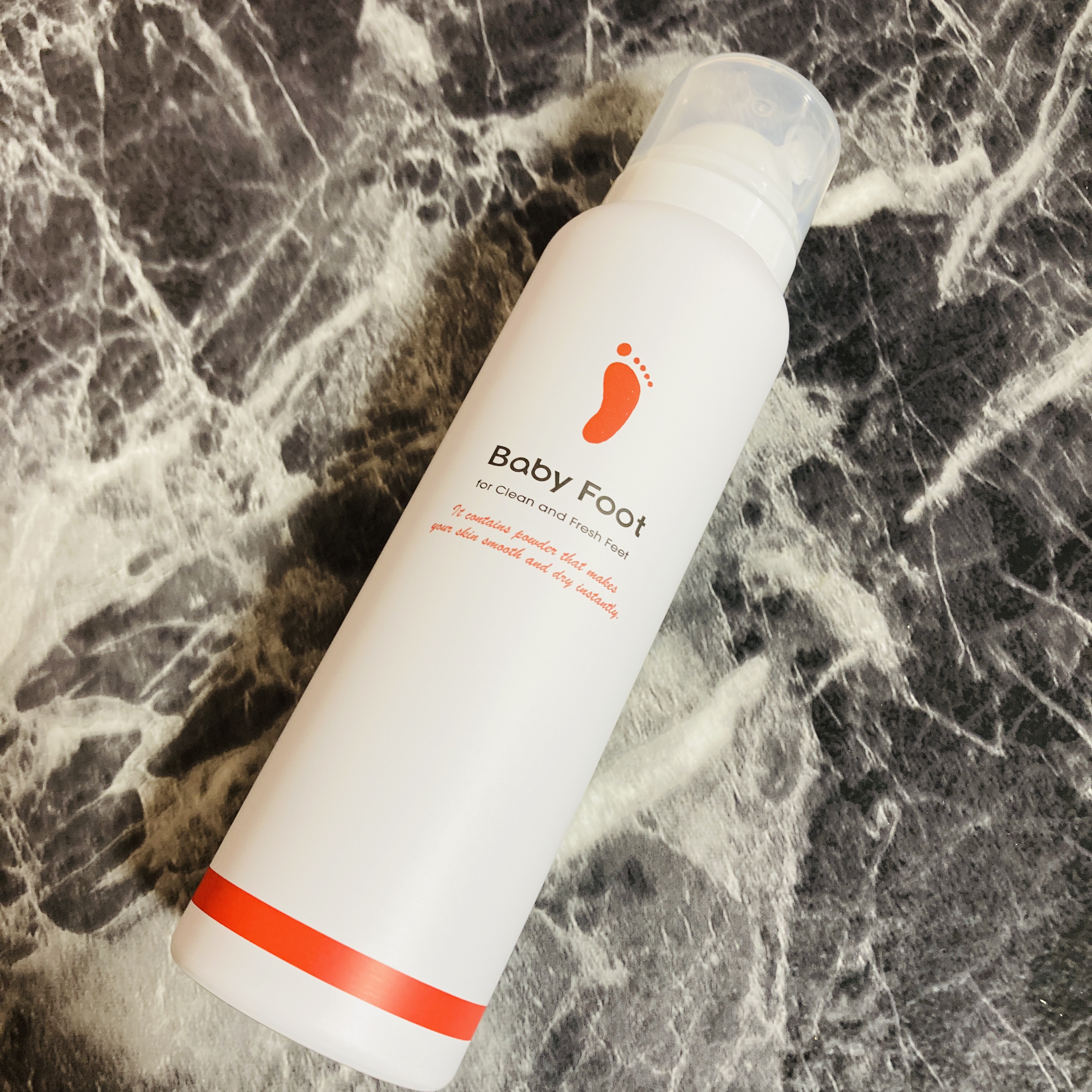 ベビーフット 炭酸泡フットドライシャンプー/ベビーフット/レッグ・フットケアを使ったクチコミ（1枚目）