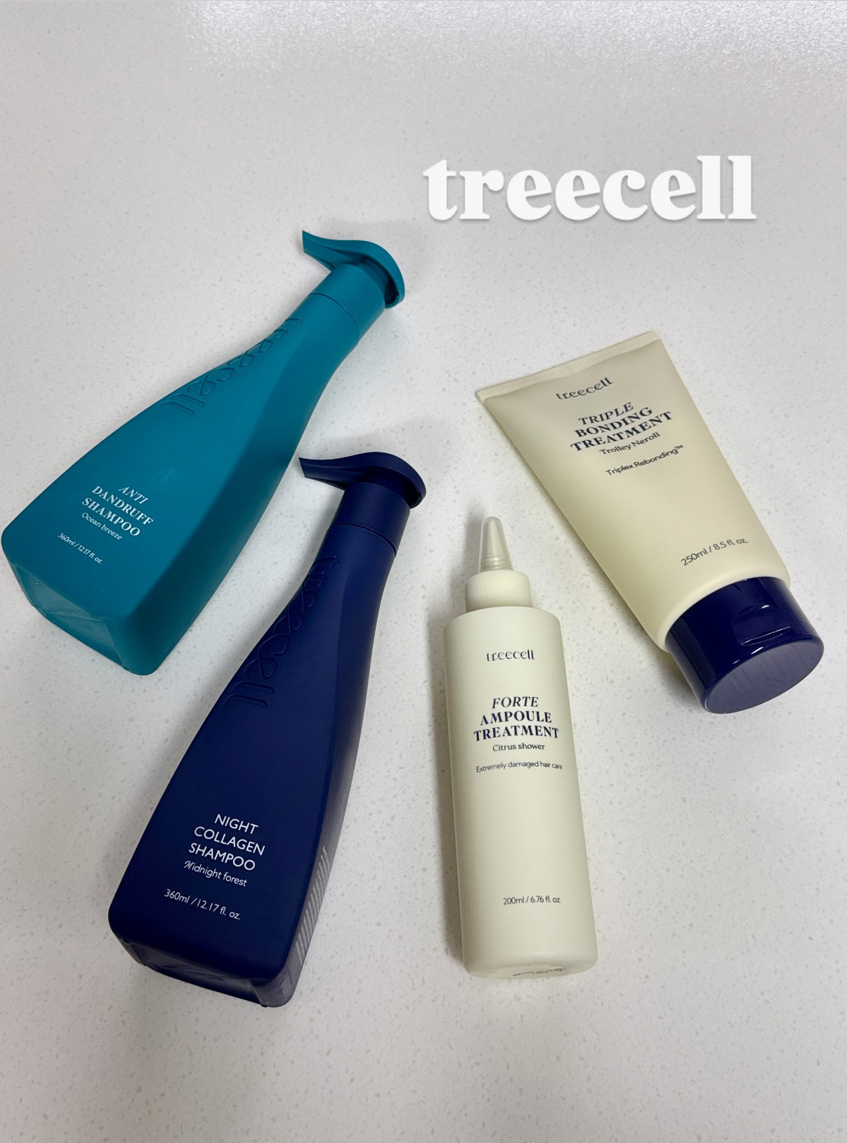 ナイトコラーゲンシャンプーミッドナイトフォレスト/treecell/市販シャンプーを使ったクチコミ（1枚目）