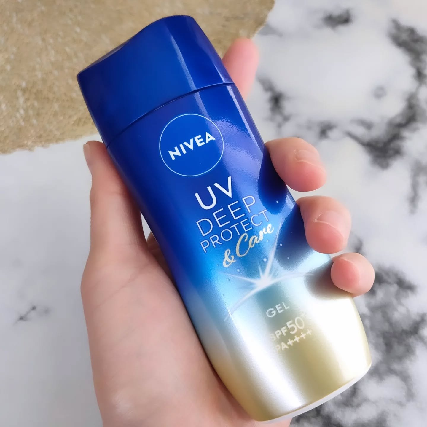 ニベアUV ディープ プロテクト＆ケア ジェル/ニベア/日焼け止めジェルを使ったクチコミ（2枚目）