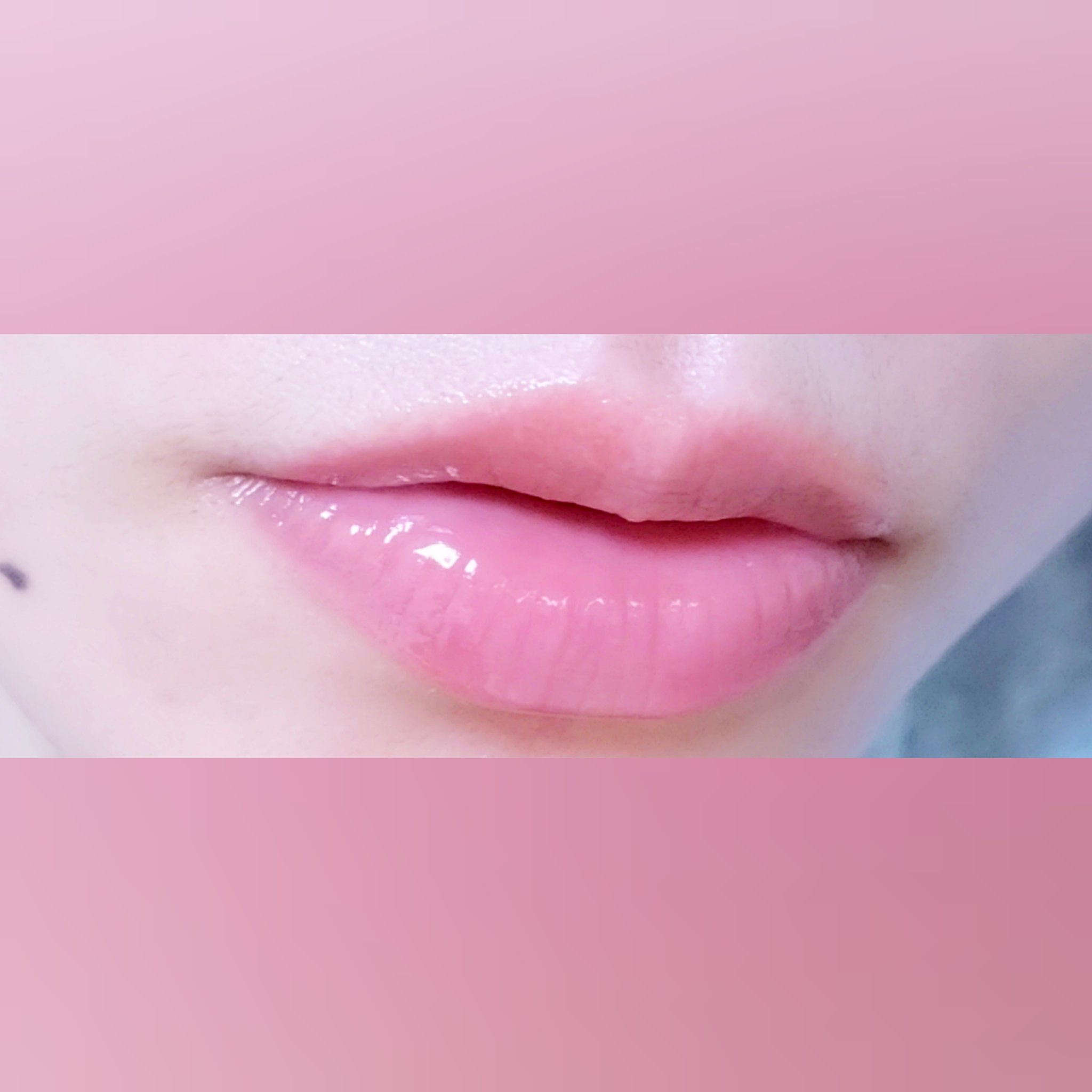 リップポーション シュガーグレーズティント 01 ヌーディーボール/alternativestereo/リップティントを使ったクチコミ（3枚目）