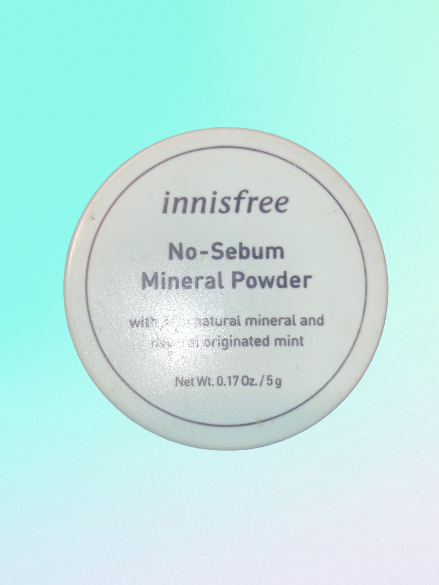 ノーセバム ミネラルパウダー N/innisfree/ルースパウダーを使ったクチコミ(1枚目)