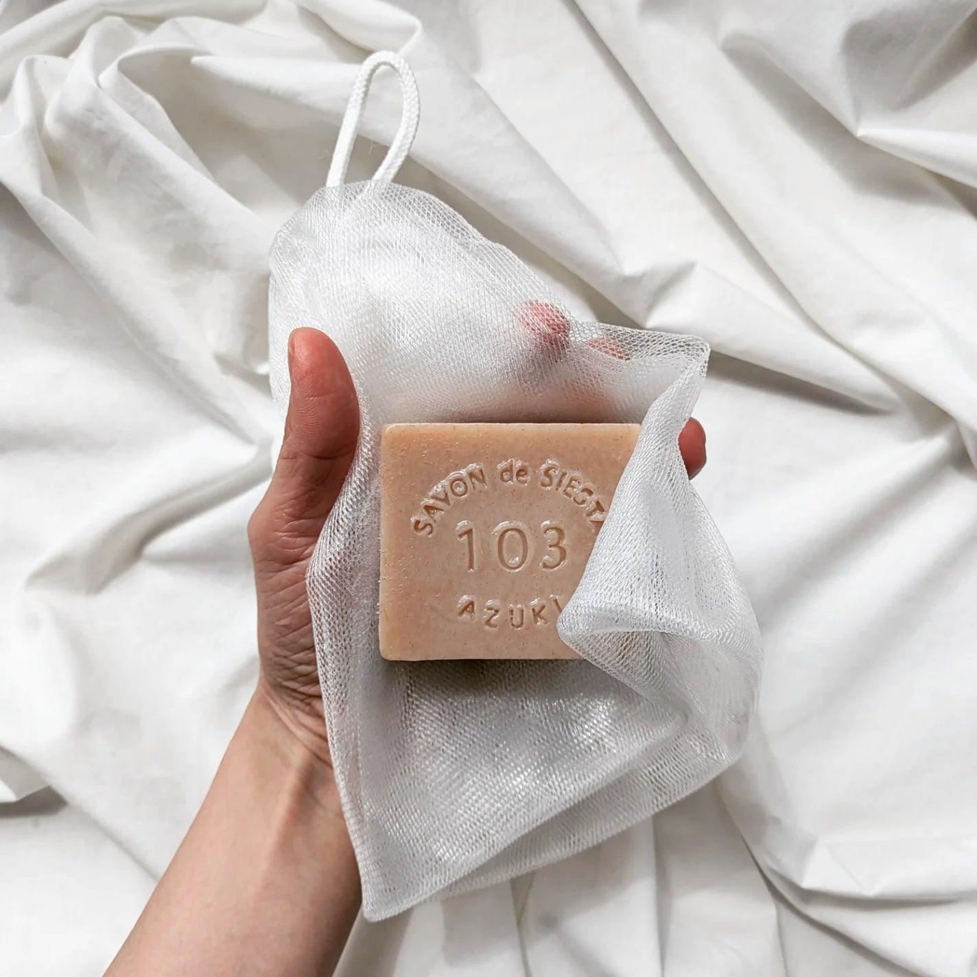 あずき石鹸/SAVON de SIESTA/洗顔石鹸を使ったクチコミ(3枚目)