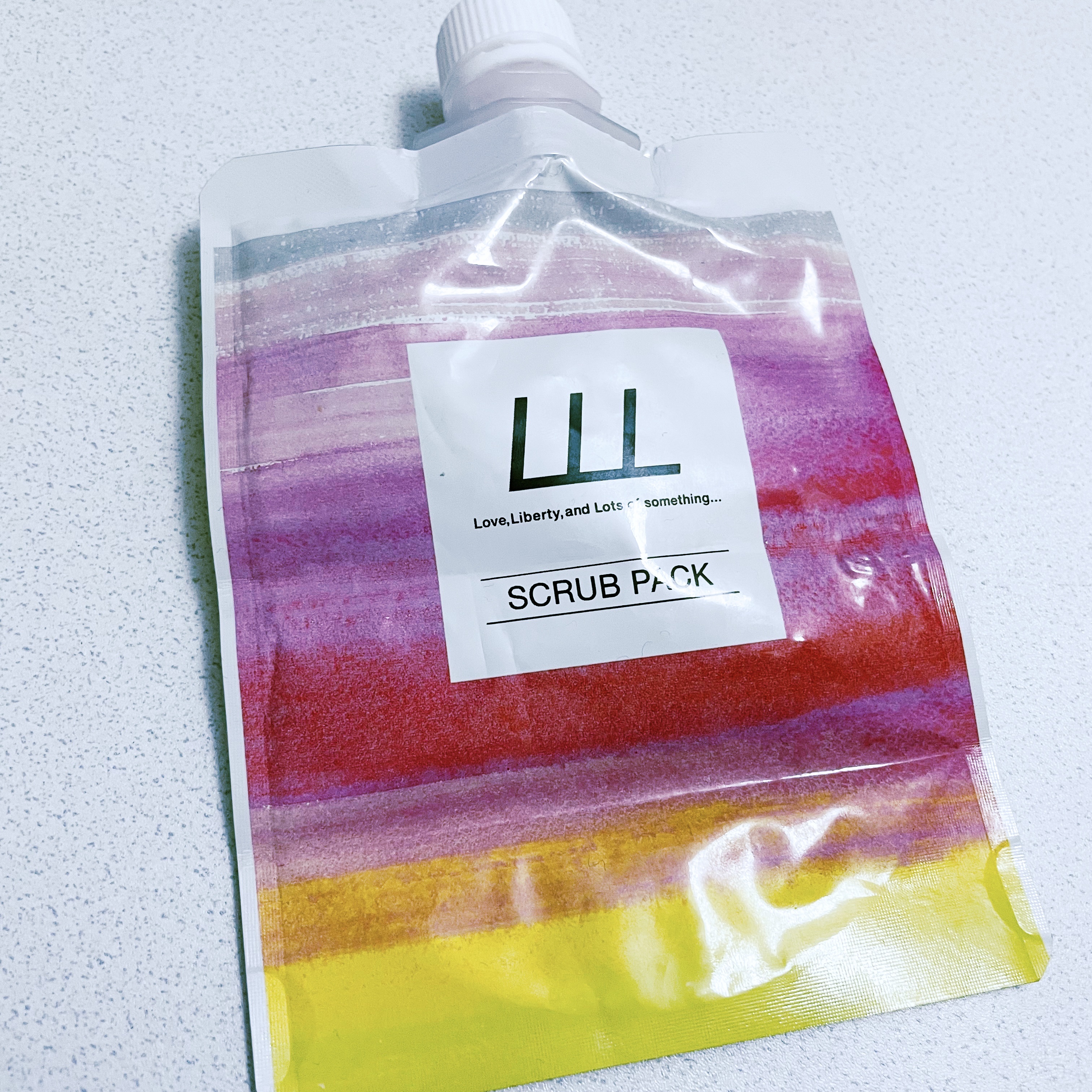 3Way毛穴マイルドスクラブ/LLL/スクラブ・ゴマージュを使ったクチコミ（1枚目）