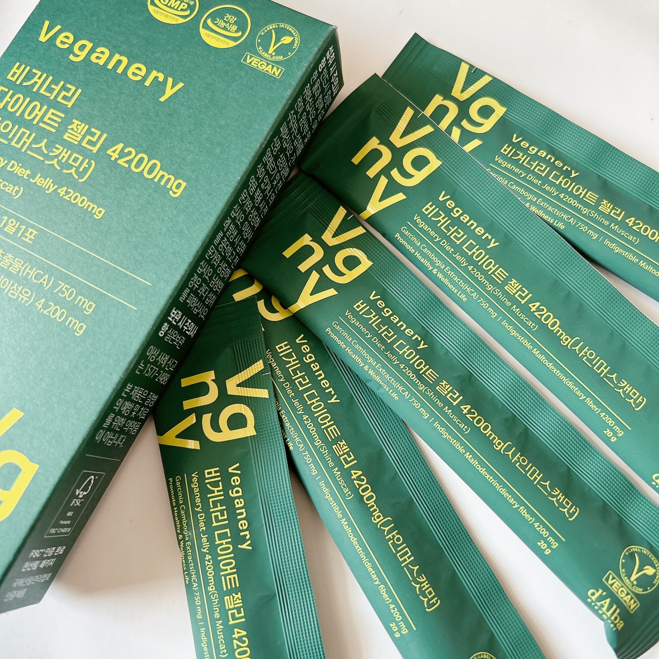 ヴィーガナリー ダイエットゼリー/ダルバ/バランス栄養食を使ったクチコミ（1枚目）