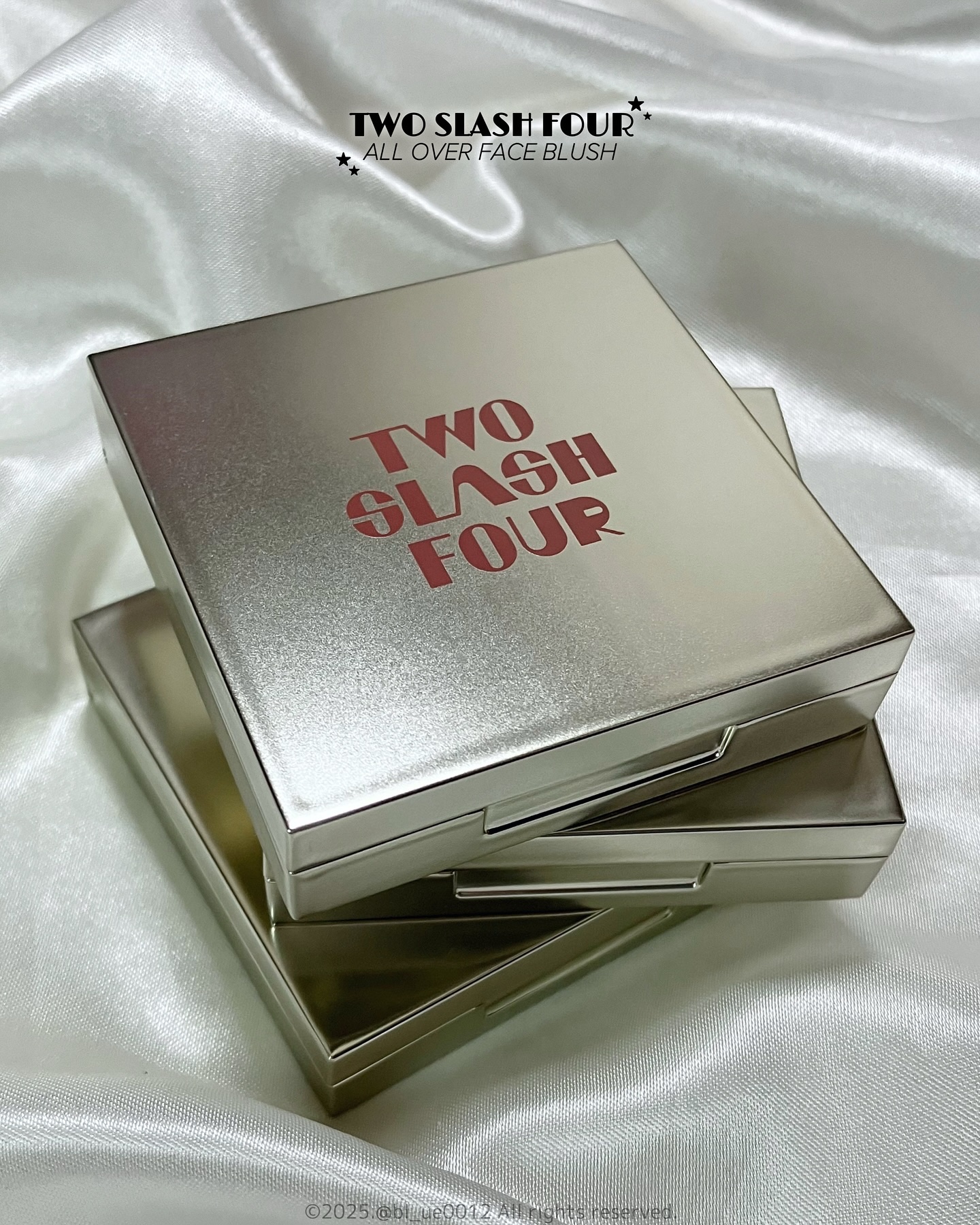 オールオーバーフェイスブラッシュ/TWO SLASH FOUR/パウダーチークを使ったクチコミ（2枚目）