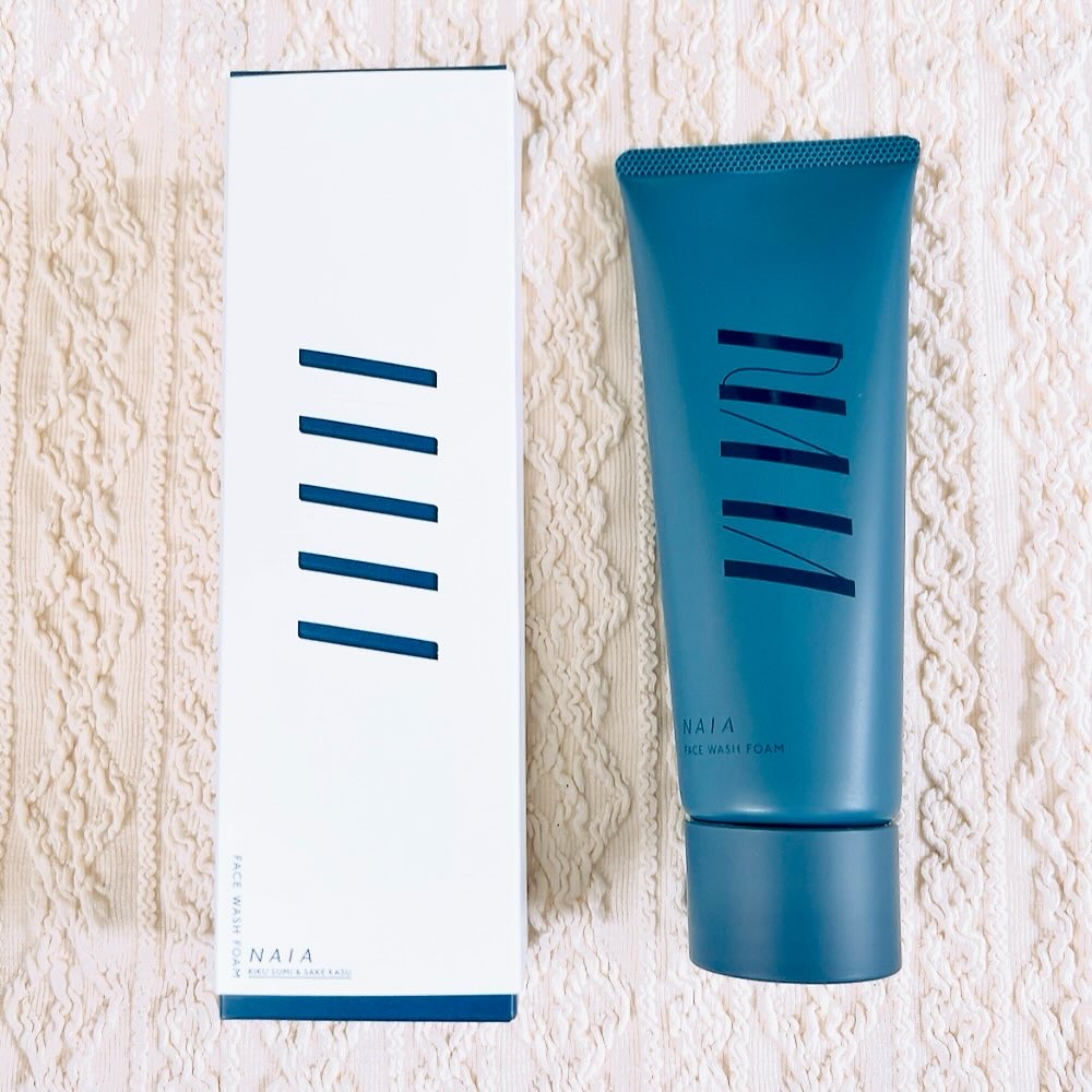 菊炭＆酒粕配合 洗顔フォーム/NAIA/洗顔フォームを使ったクチコミ（1枚目）