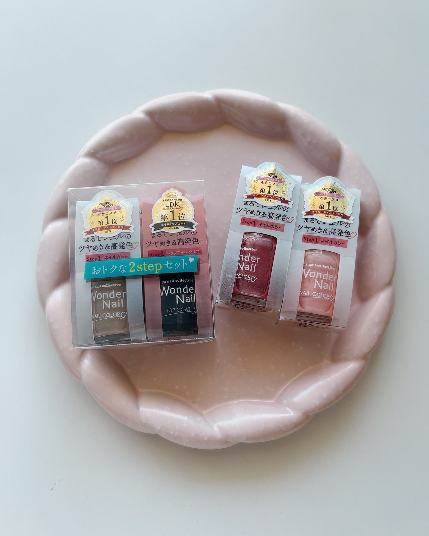pa ワンダーネイル 2ステップセット/pa nail collective/マニキュアを使ったクチコミ(3枚目)