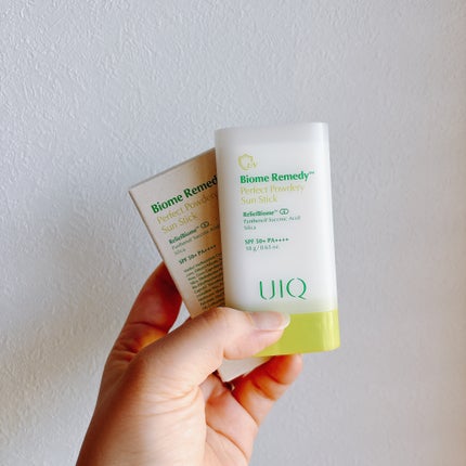 バイオームパーフェクトさらさらUVスティック/UIQ/日焼け止めスティックを使ったクチコミ(1枚目)