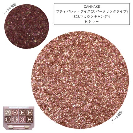 プティパレットアイズ(スパークリングタイプ)/キャンメイク/アイシャドウを使ったクチコミ(9枚目)