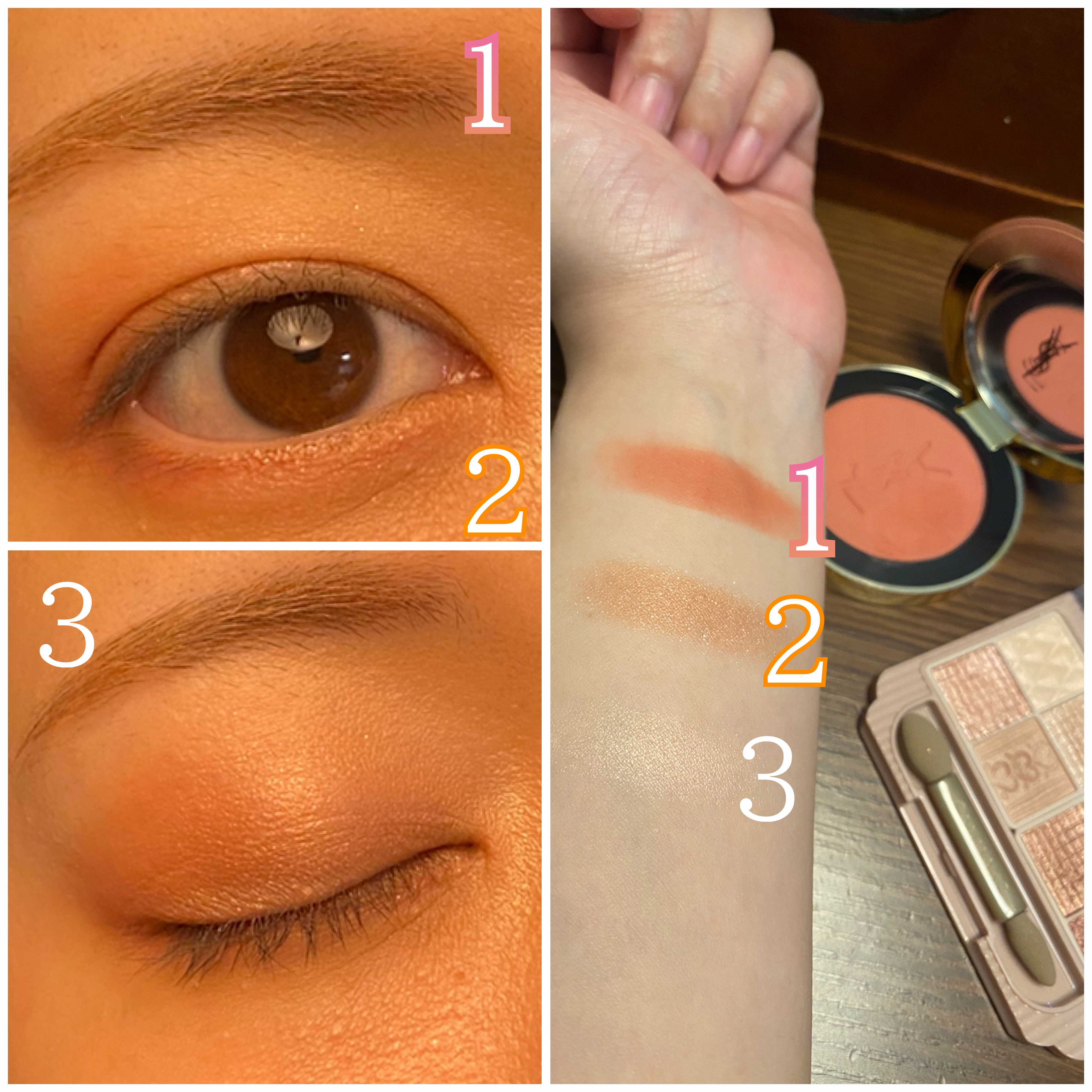 プティパレットアイズ/キャンメイク/パウダーアイシャドウを使ったクチコミ（2枚目）