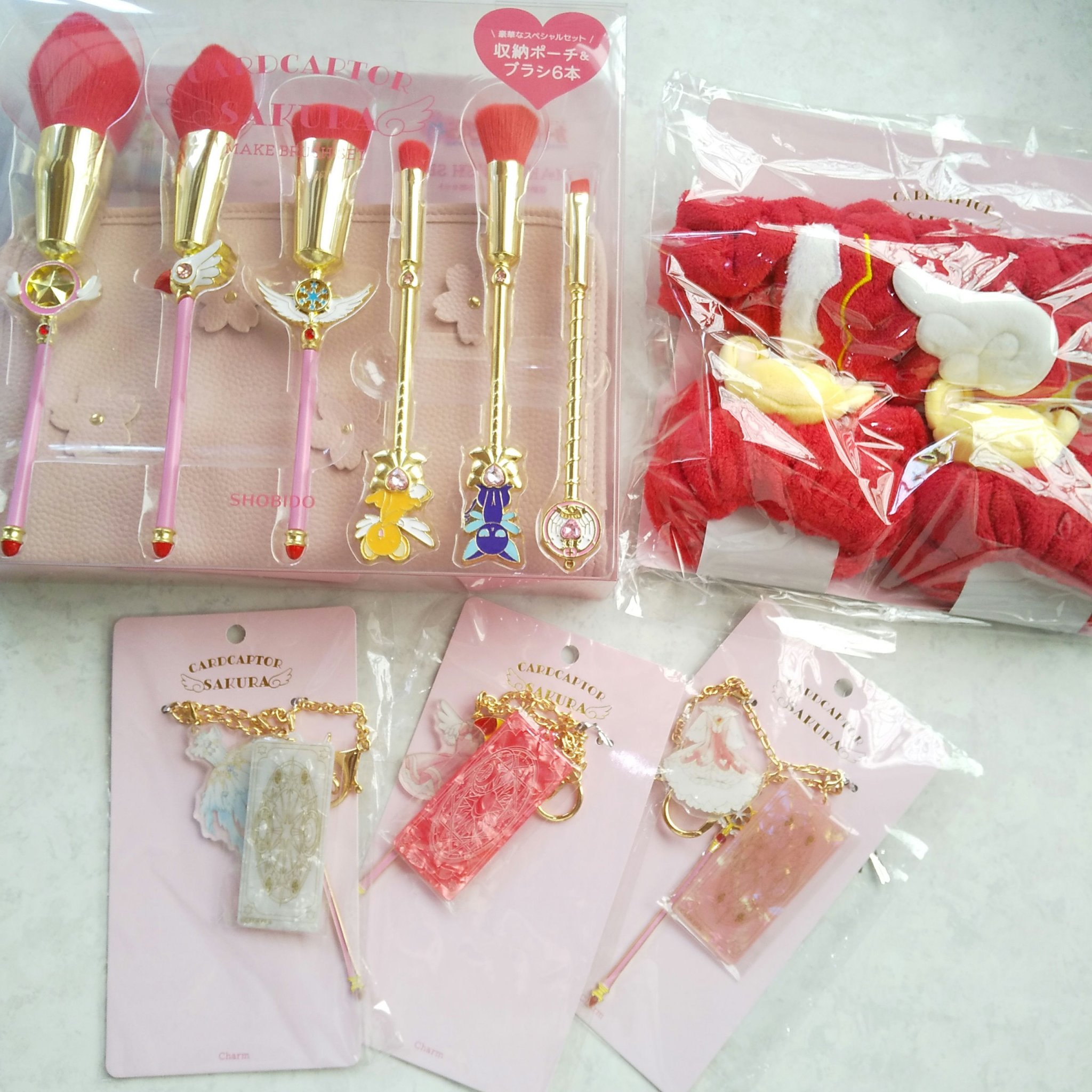 カードキャプターさくら 専用収納ポーチ＆メイクブラシ6本セット/SHOBIDO/メイクブラシを使ったクチコミ（2枚目）