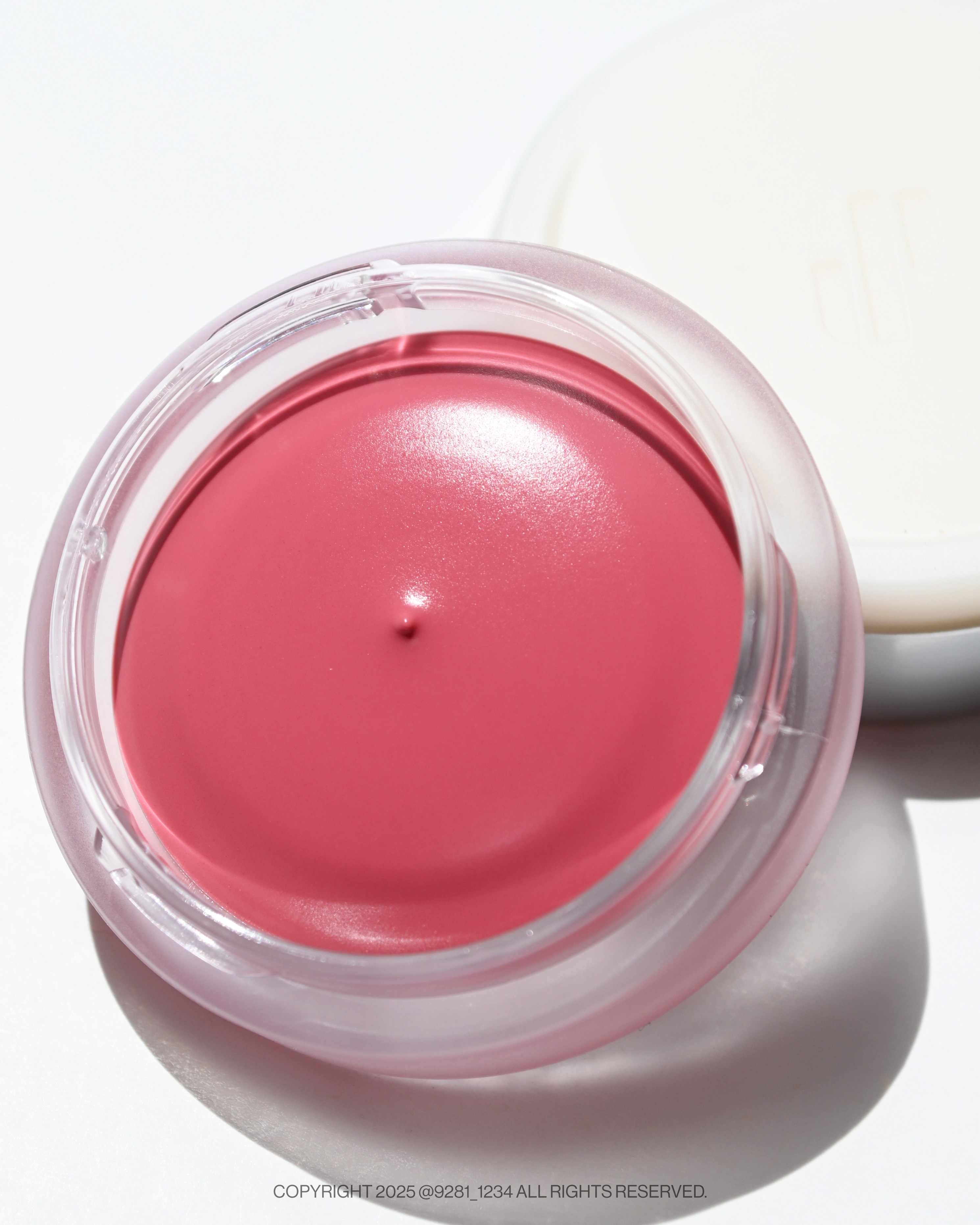 カスタムリップアンドチークシングル M07 プラムローズ/Heart Percent/ジェル・クリームチークを使ったクチコミ（3枚目）