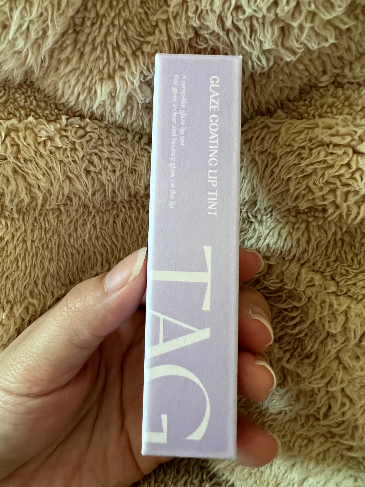 グレイズコーティングリップティント/TAG/リップティントを使ったクチコミ(1枚目)