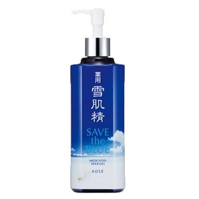 KOSÉ SAVE the BLUE 化粧水 500ml 薬用化粧水 500ml（SAVE the BLUE） / 雪肌粋(セッキスイ) | LIPS
