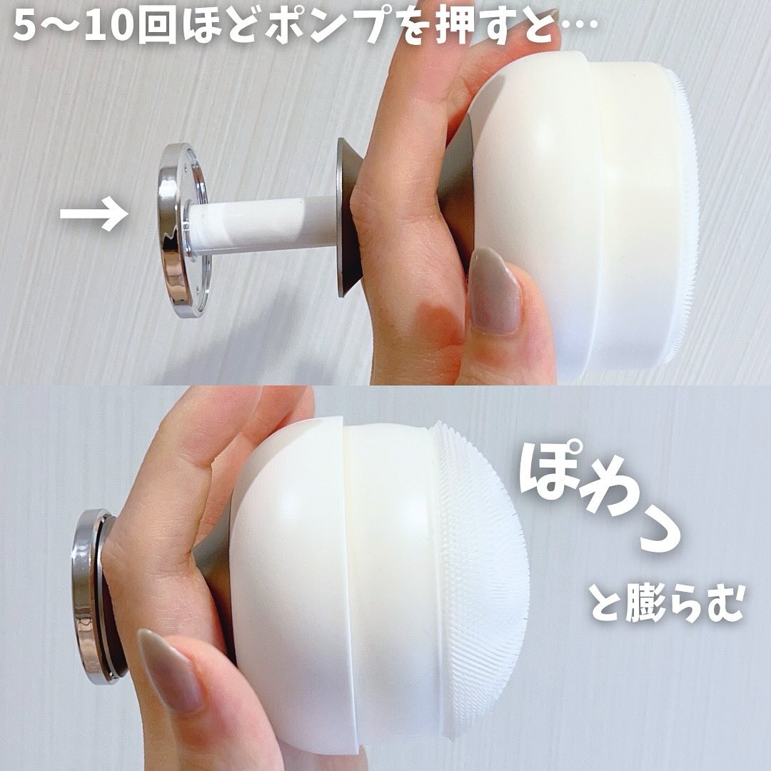 エアクッション洗顔ブラシエキスパート /Themaqueen/その他スキンケアグッズを使ったクチコミ（3枚目）