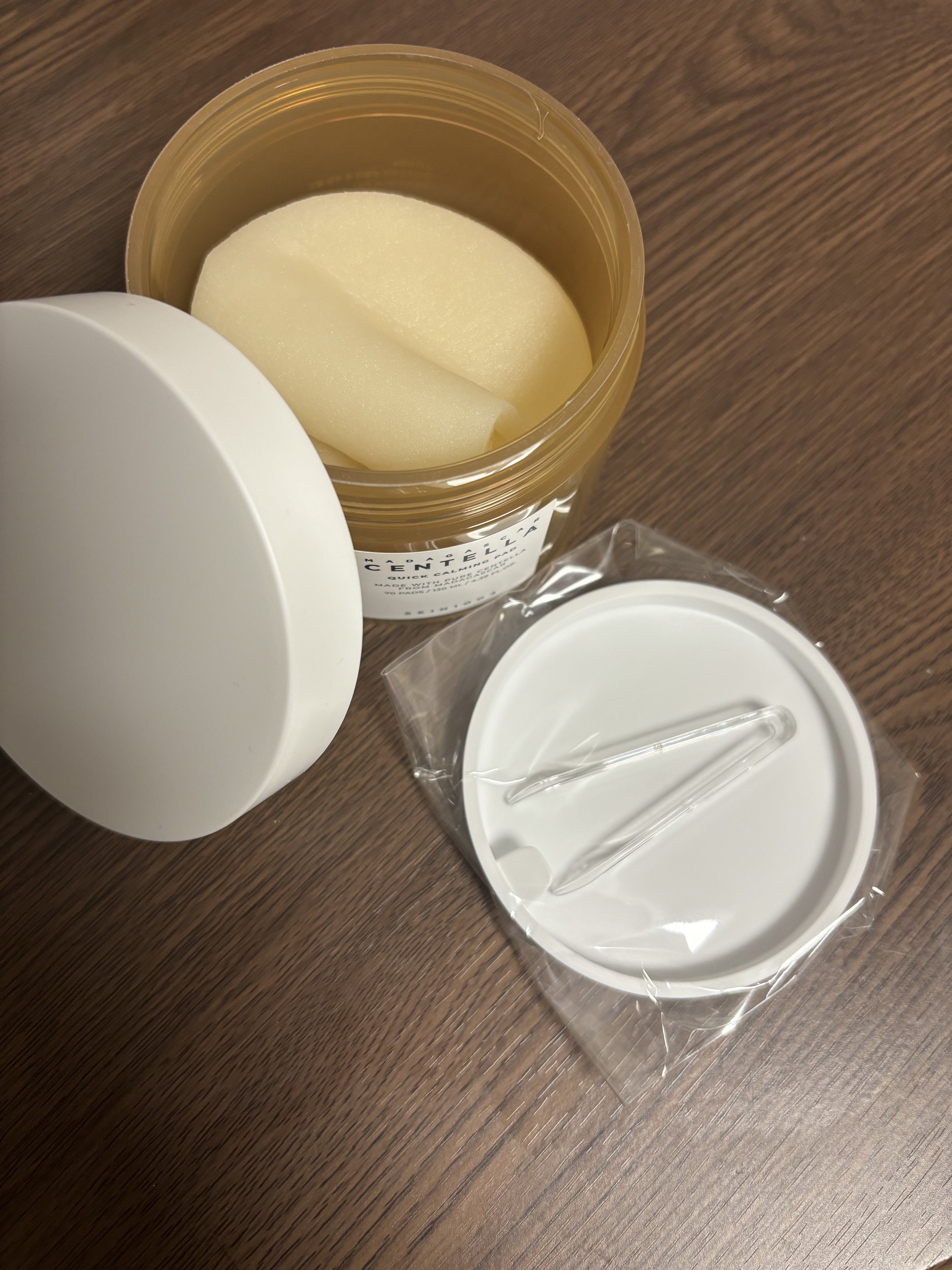 センテラ クイックカーミングパッド/SKIN1004/トナーパッドを使ったクチコミ（3枚目）