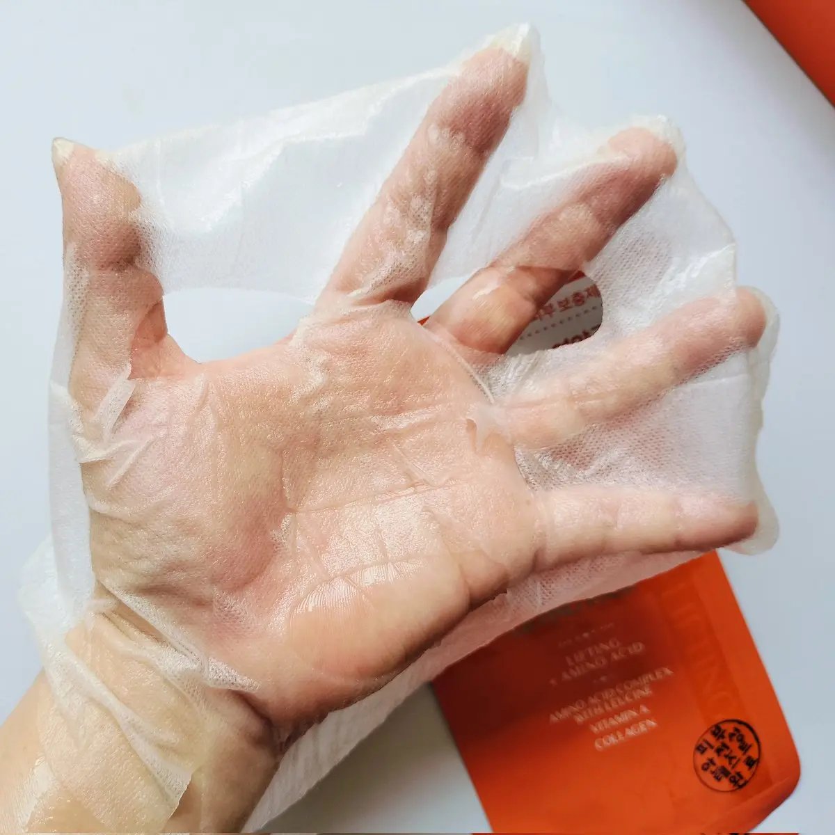 メディユーアミノリフティングマスク/LEADERS/シートマスク・パックを使ったクチコミ（3枚目）