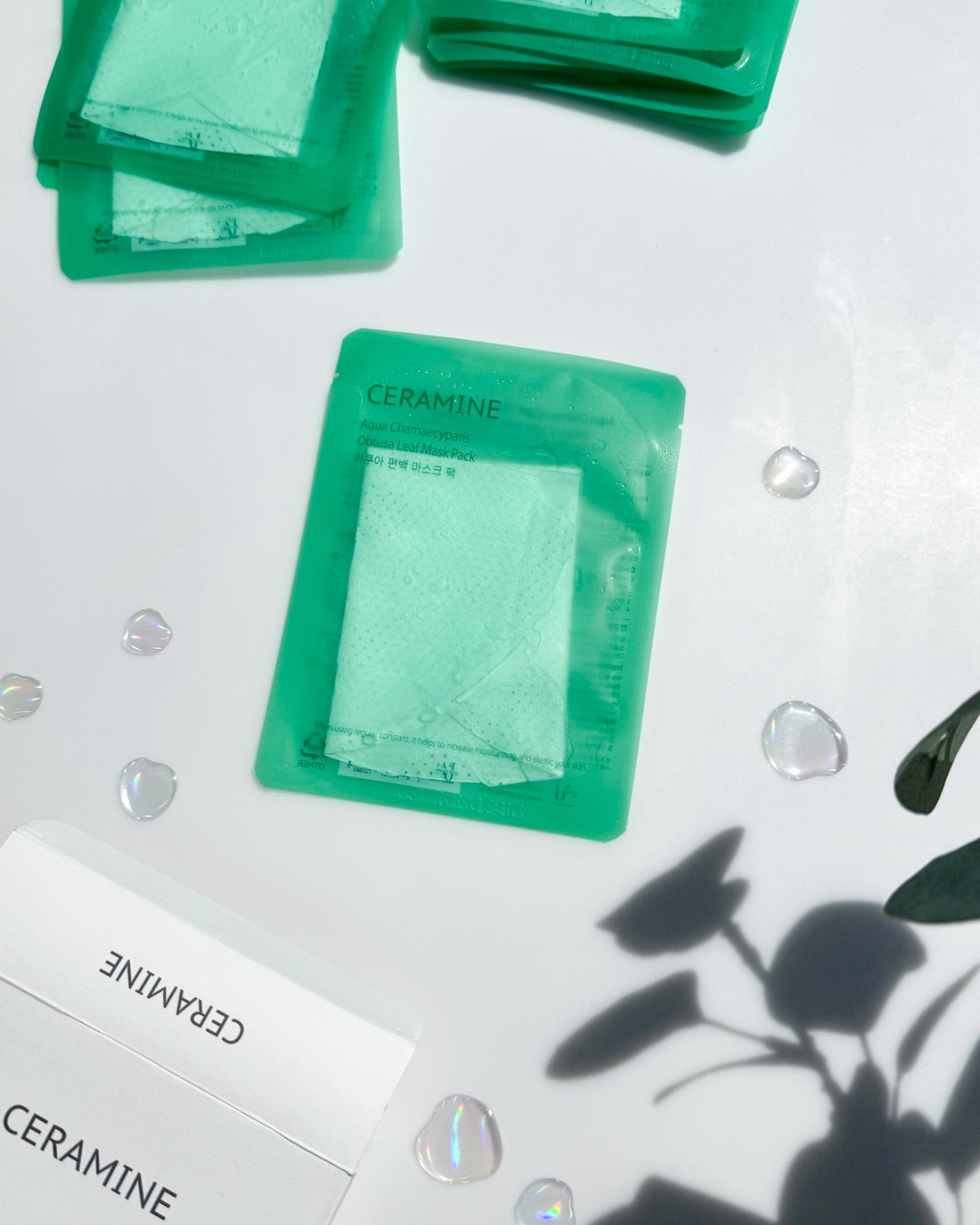 アクアヒノキ水光パック/CERAMINE/シートマスク・パックを使ったクチコミ（2枚目）